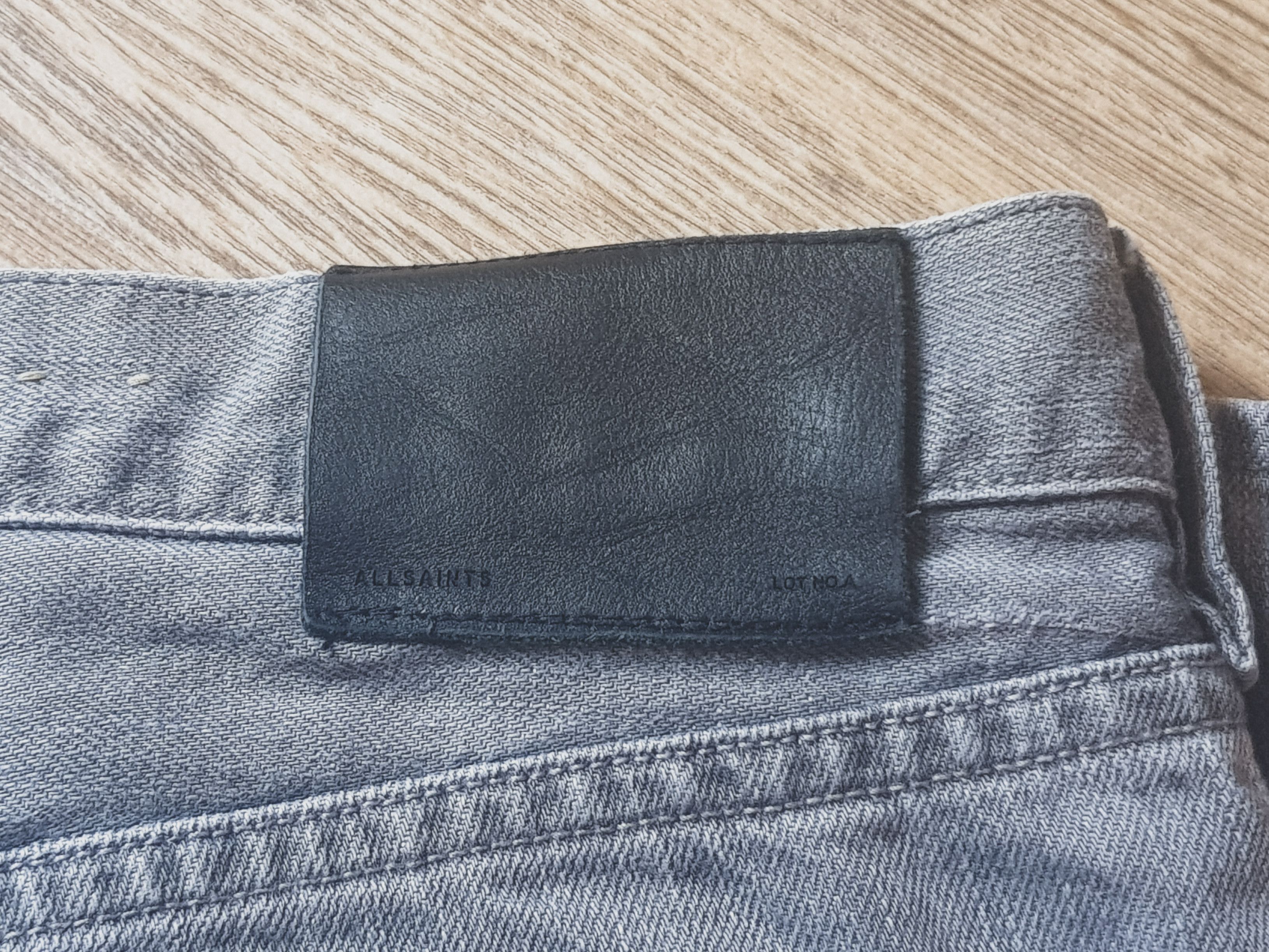 Allsaints 💨🖤Allsaints setsu smoke gray cigarette jeans 33 size 🖤 Size US 33 - 15 Thumbnail