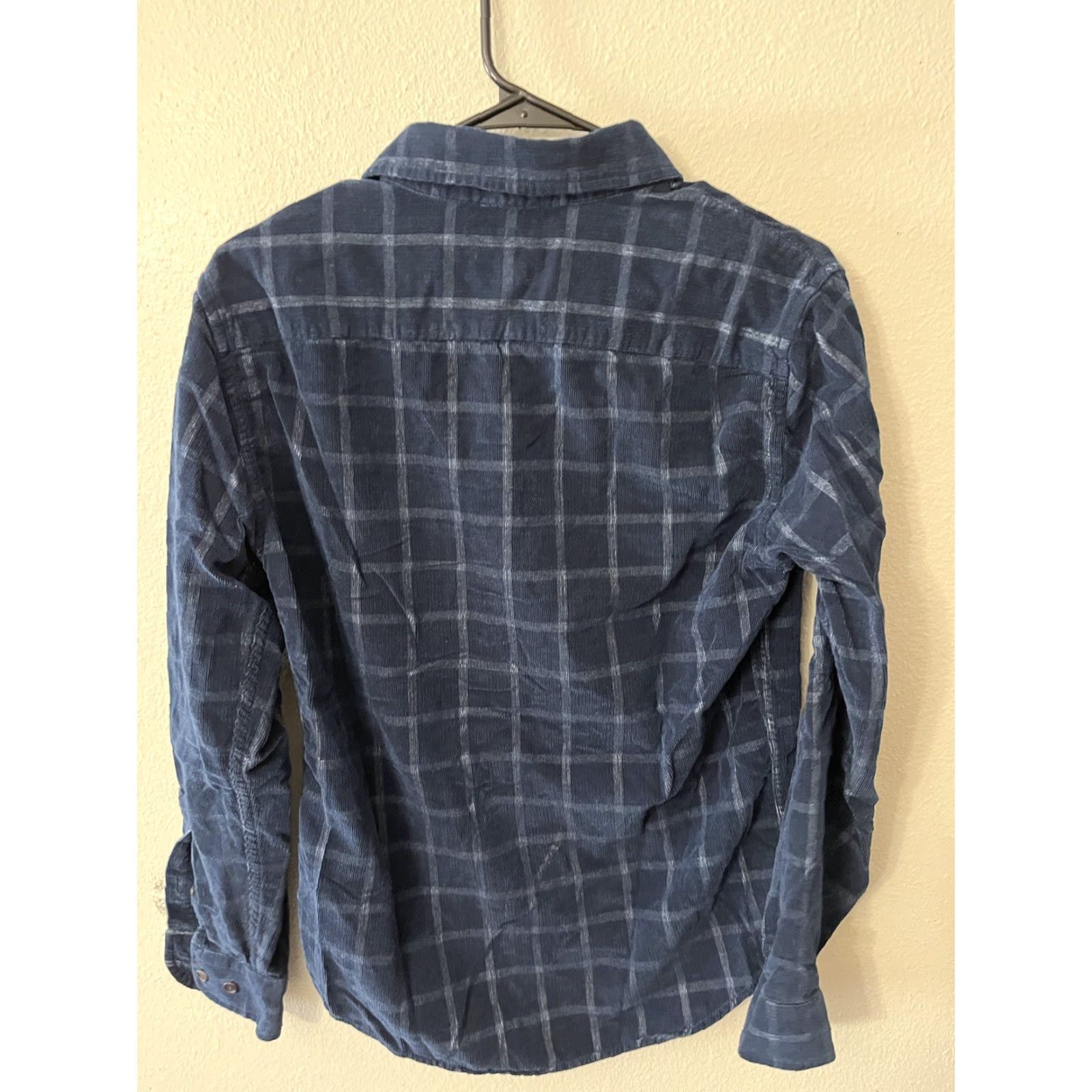 Banana Republic VINTAGE Banana Republic Shirt Men S Blue Plaid Slim Fit Button Up Collared Long Sleeve 90s Classic Preppy Size US S / EU 44-46 / 1 - 2 Thumbnail