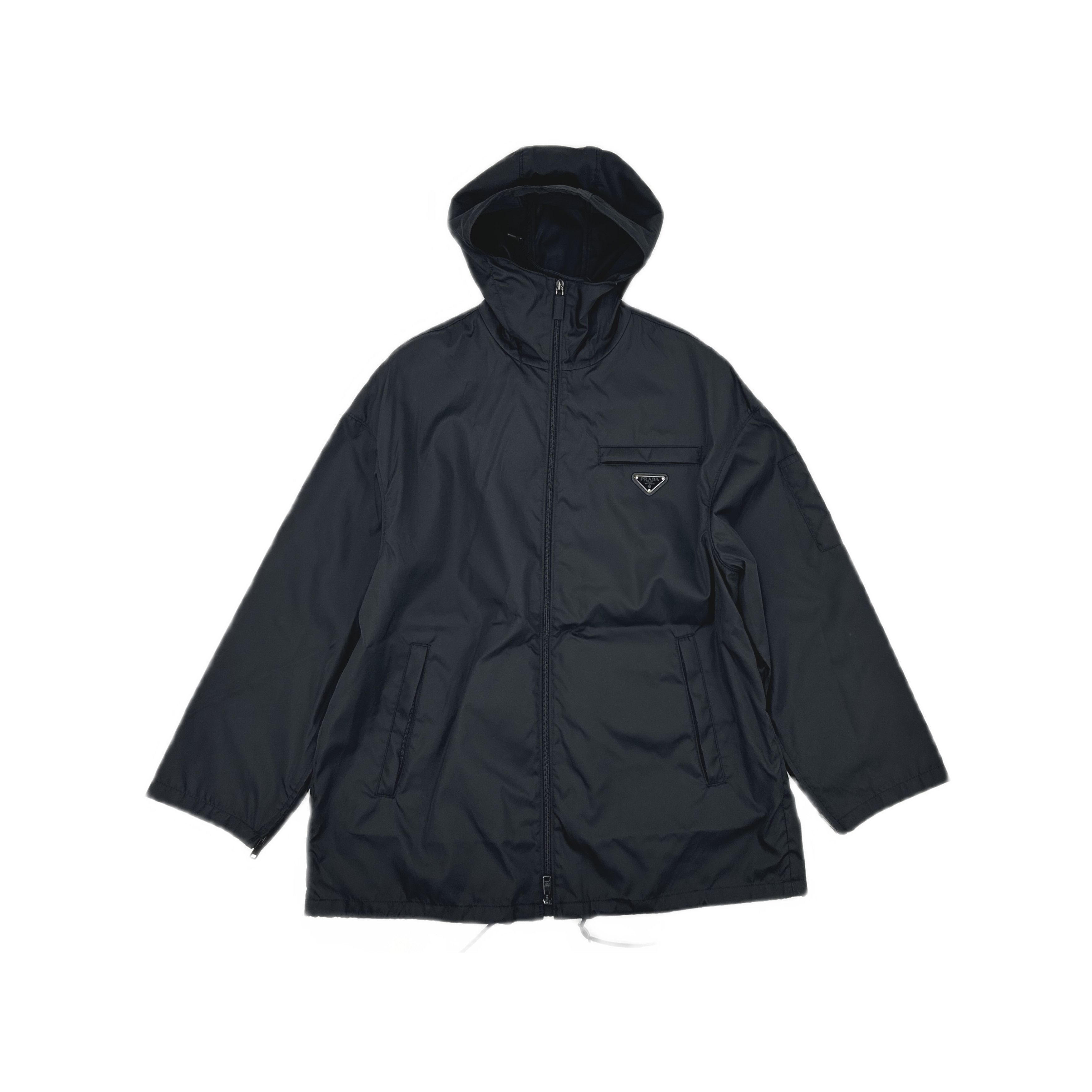 Prada Prada Re-Nylon Hooded Jacket Size S Size US S / EU 44-46 / 1 - 1 Thumbnail