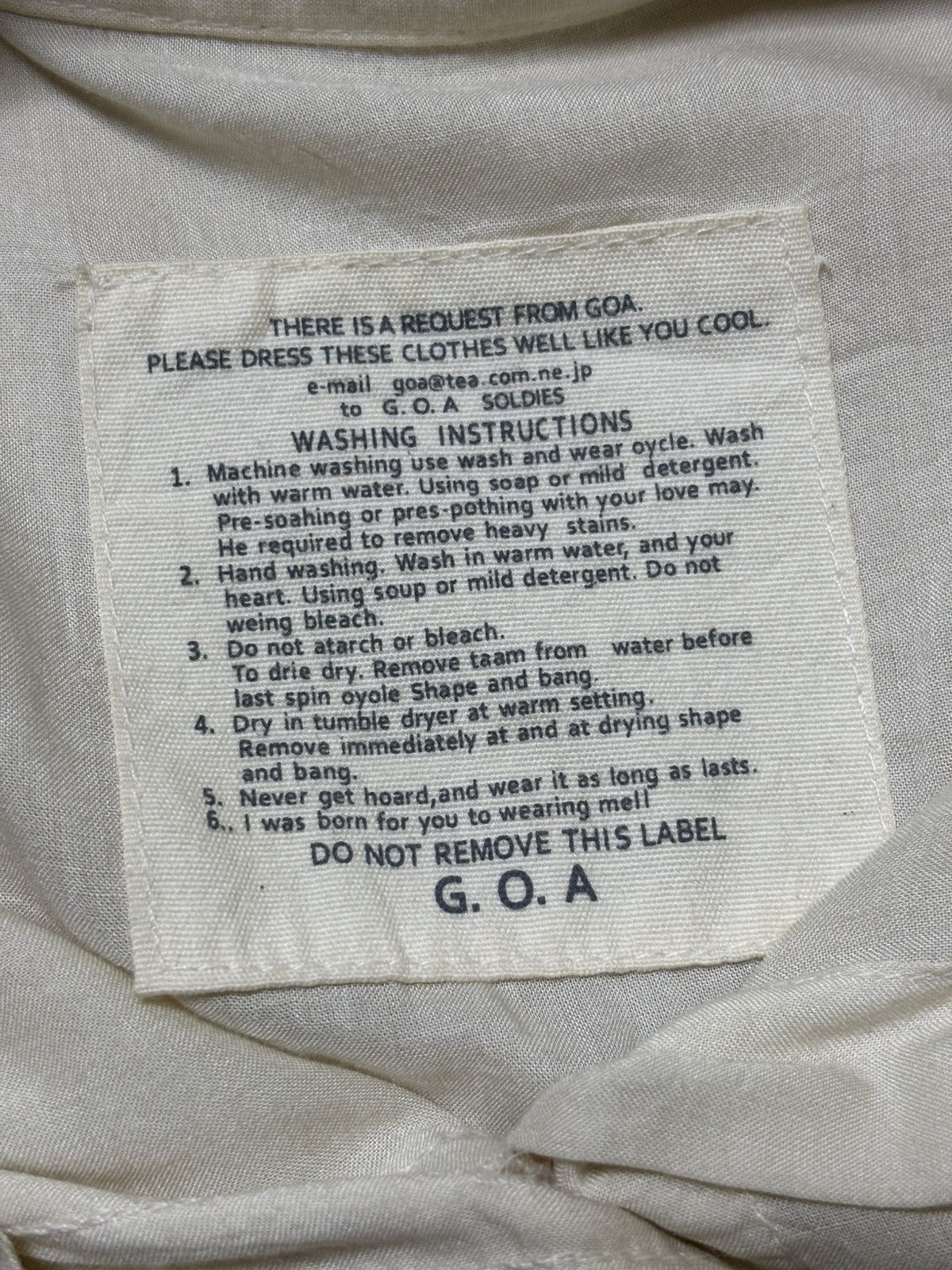 GOA 2000’s G.O.A - Button Ups Free Shirt Size US L / EU 52-54 / 3 - 5 Thumbnail