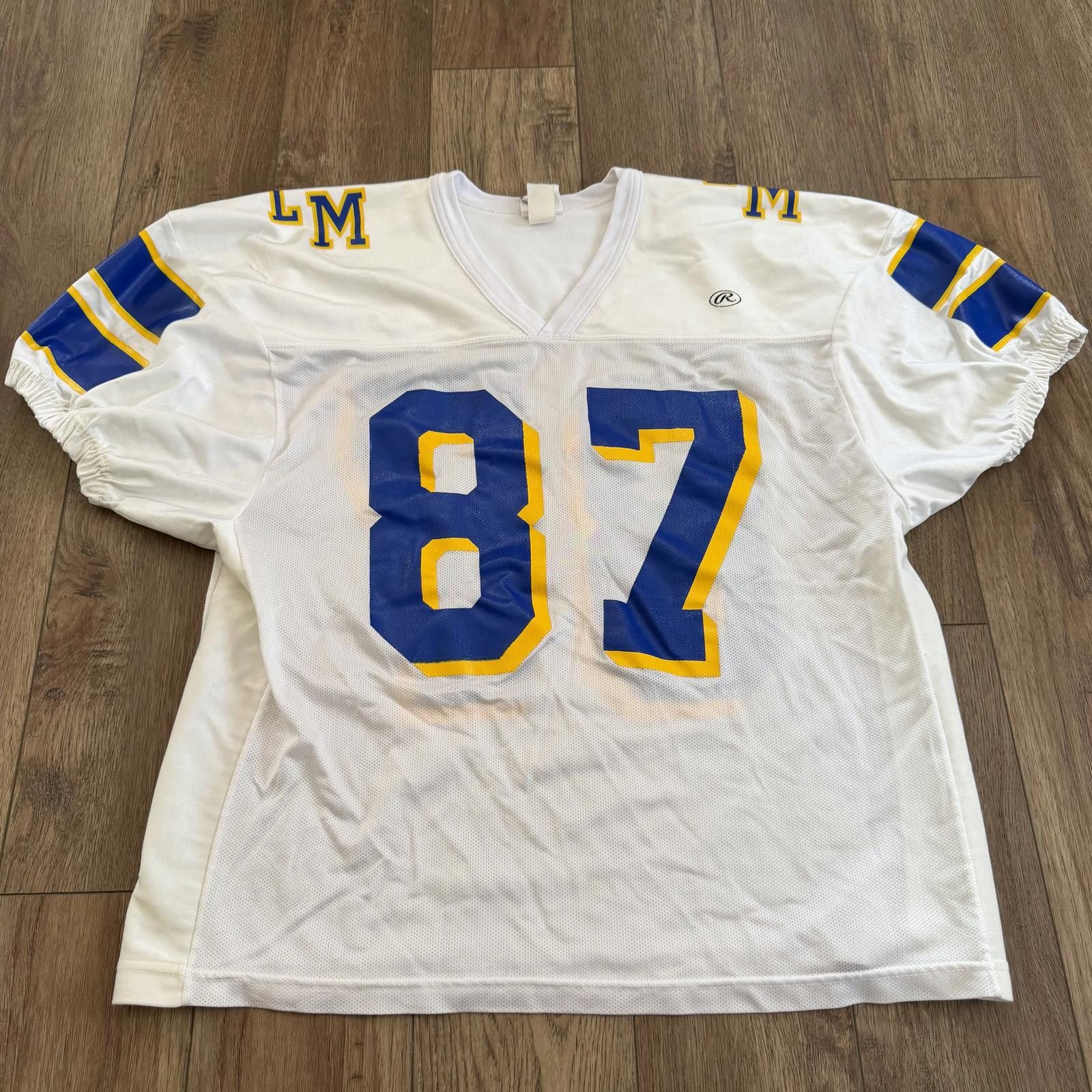Other Vintage 90s Rawlings Football Jersey 87 Sportswear Size US XL / EU 56 / 4 - 1 Thumbnail