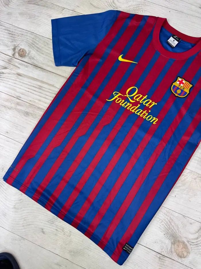 Nike Nike FC Barcelona 2011 2012 Home Shirt Soccer Jersey Size US XL / EU 56 / 4 - 3 Thumbnail