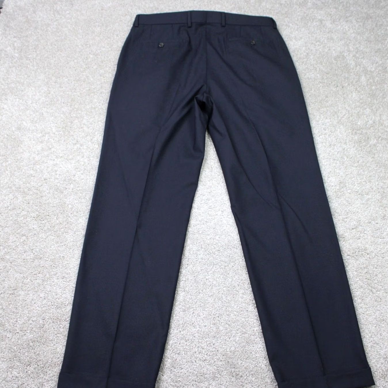 Ralph Lauren LAUREN Ralph Lauren Pants Mens 34 x 32 Gray 100% Wool Flat Front Total Comfort Dress Pants Regular Fit Women's? (correcting) Size US 34 / EU 50 - 6 Thumbnail