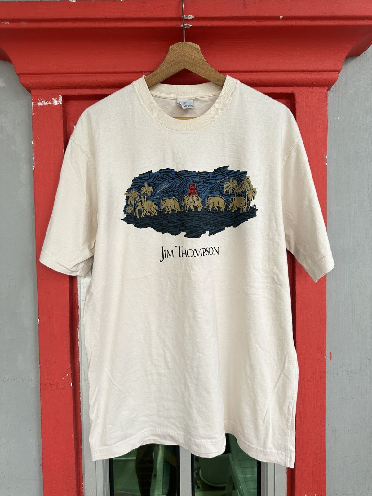 Jim Thompson Vintage Jim Thompson Tee Size US L / EU 52-54 / 3 - 1 Thumbnail