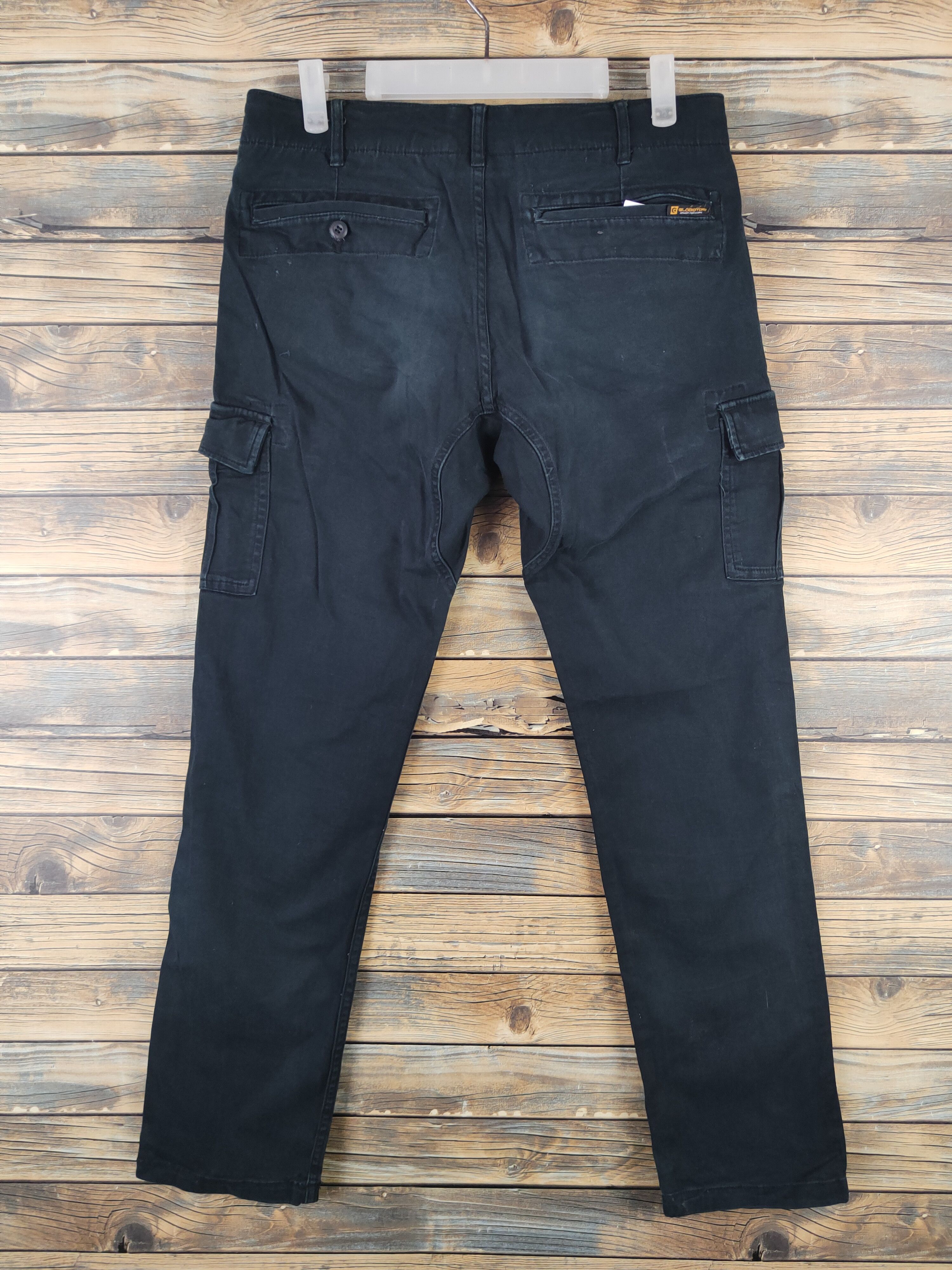 Japanese Brand DL Gladiator Black Multipocket Cargo Pants #sp46-261T Size US 31 - 7 Thumbnail