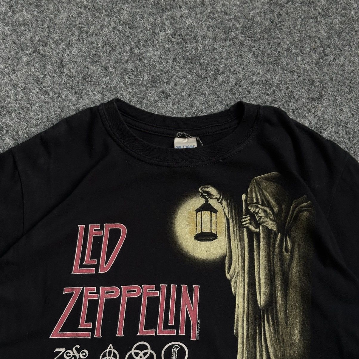 Led Zeppelin VTG Adult Led Zeppelin T-shirts Big Logo 2012 Band Rock Size US M / EU 48-50 / 2 - 8 Thumbnail
