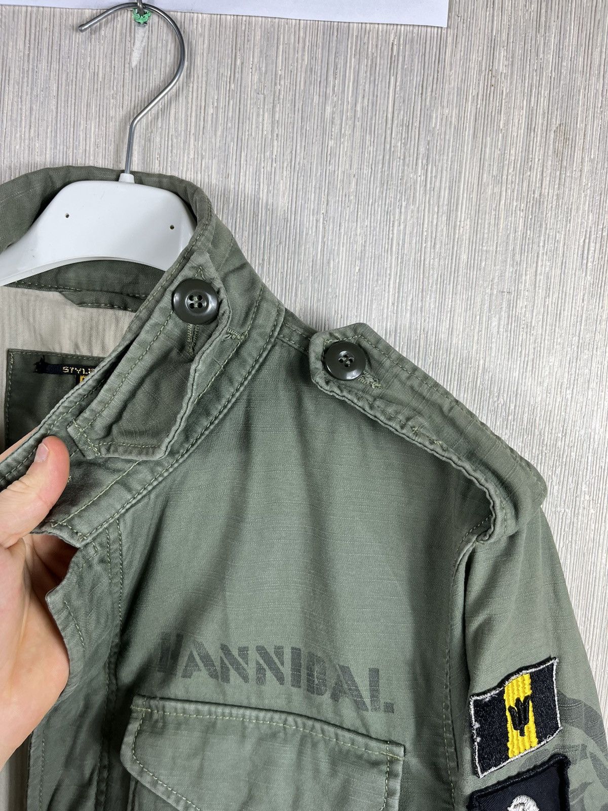 Designer Rag recycle military cobra multipocket jacket hannidal patch Size US M / EU 48-50 / 2 - 17 Thumbnail