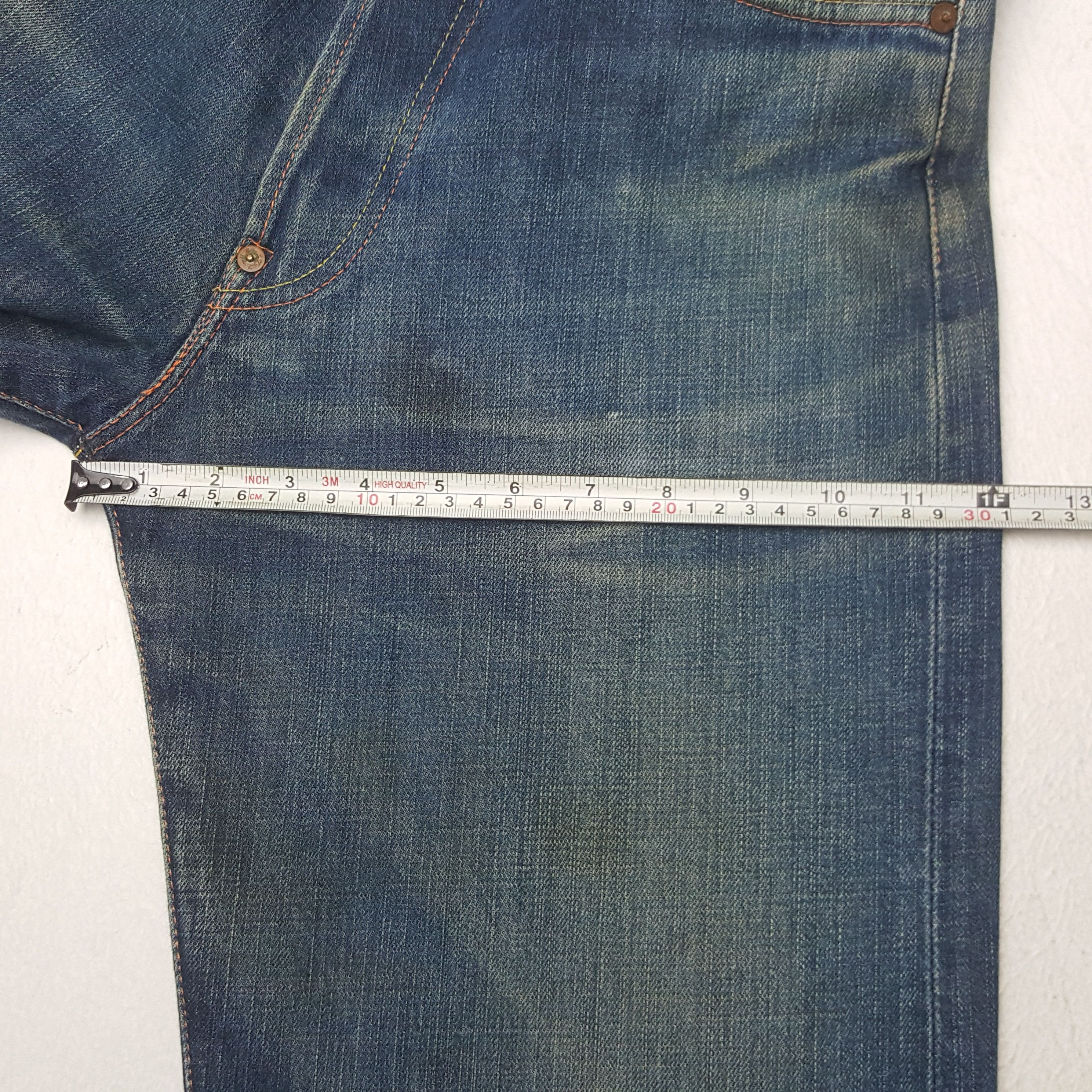 Evisu × Japanese Brand Vintage Evisu Japan Custom Daicock Art Denim Jeans Size US 28 / EU 44 - 9 Thumbnail