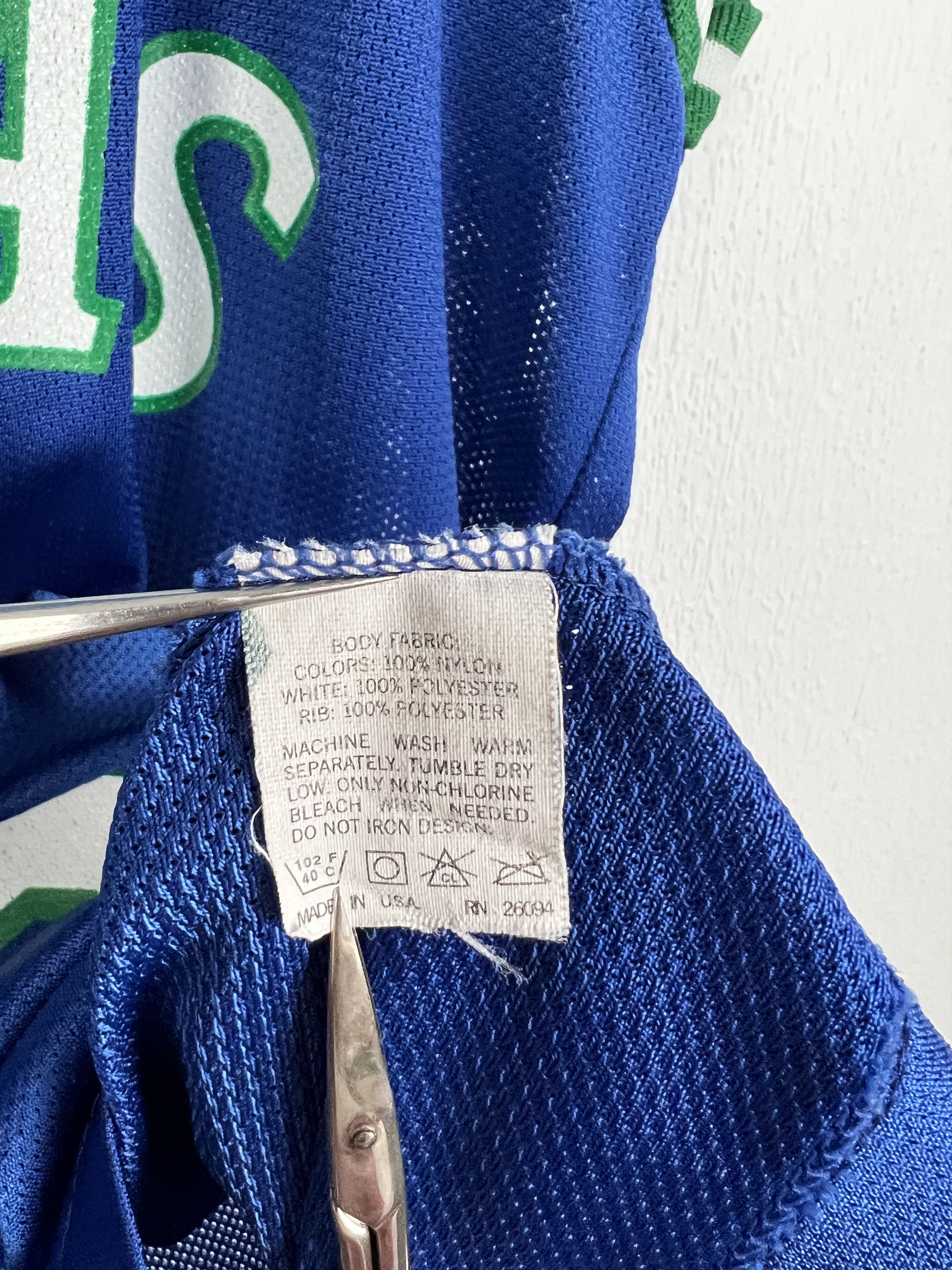 Champion Vintage 90's Jason Kidd Dallas Mavericks NBA Jersey Trikot Size US M / EU 48-50 / 2 - 6 Thumbnail