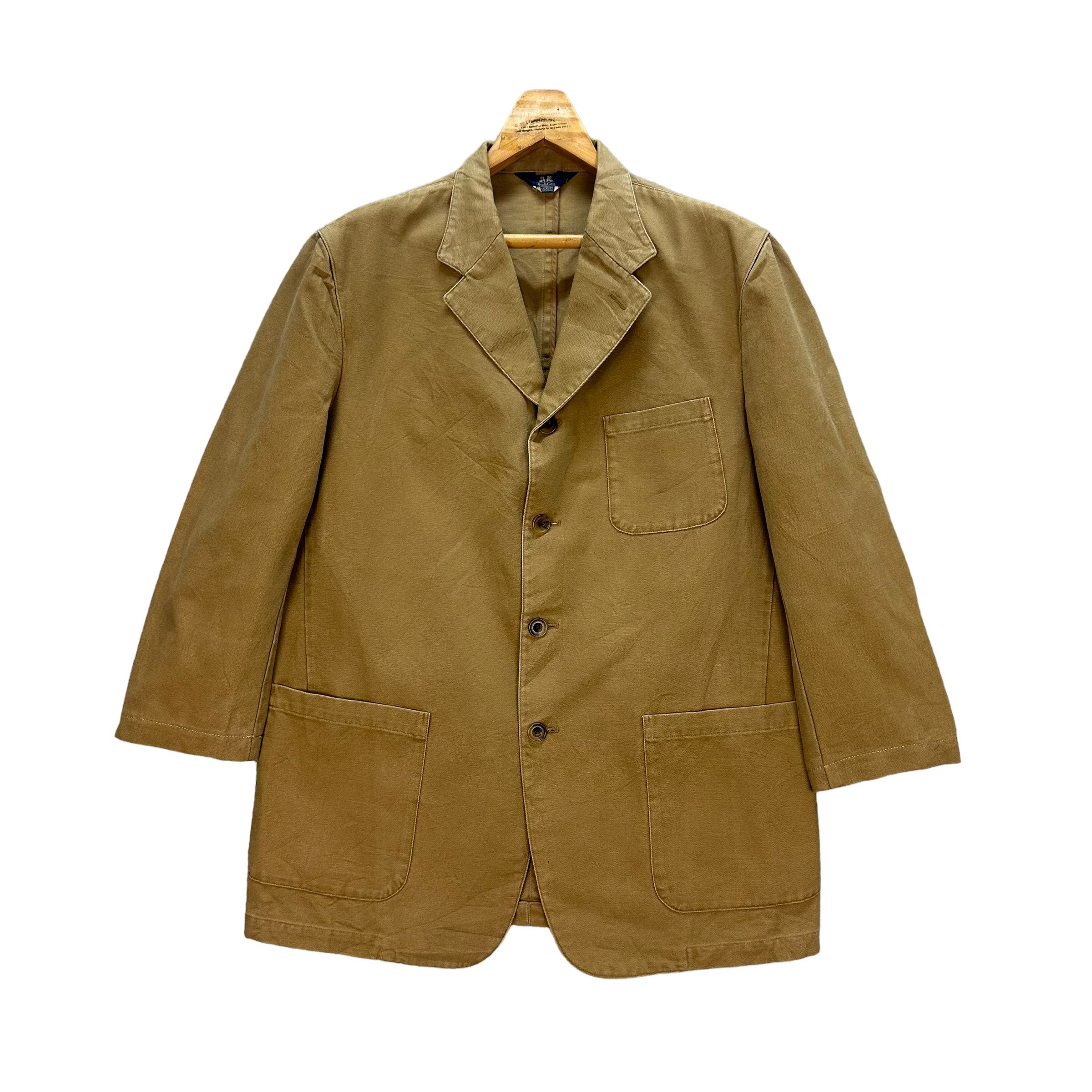 image of Vintage x Willis Geiger Willis & Geiger Casual Work Jacket 7857-184 in Brown, Men's (Size Large)