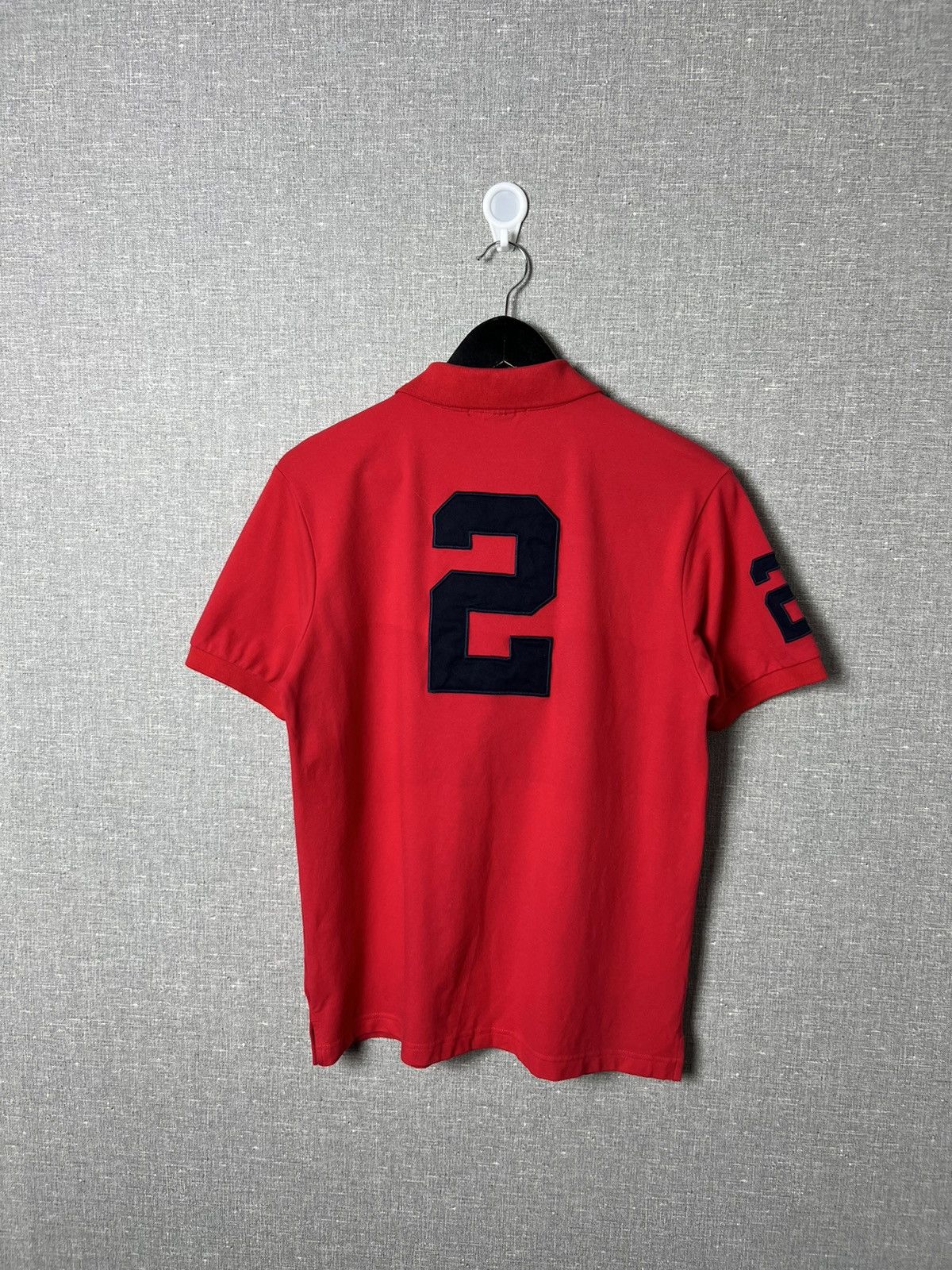 Polo Ralph Lauren Rare Vintage Polo Ralph Lauren #2 DUBAI Logo Polo Shirt Size US M / EU 48-50 / 2 - 9 Thumbnail