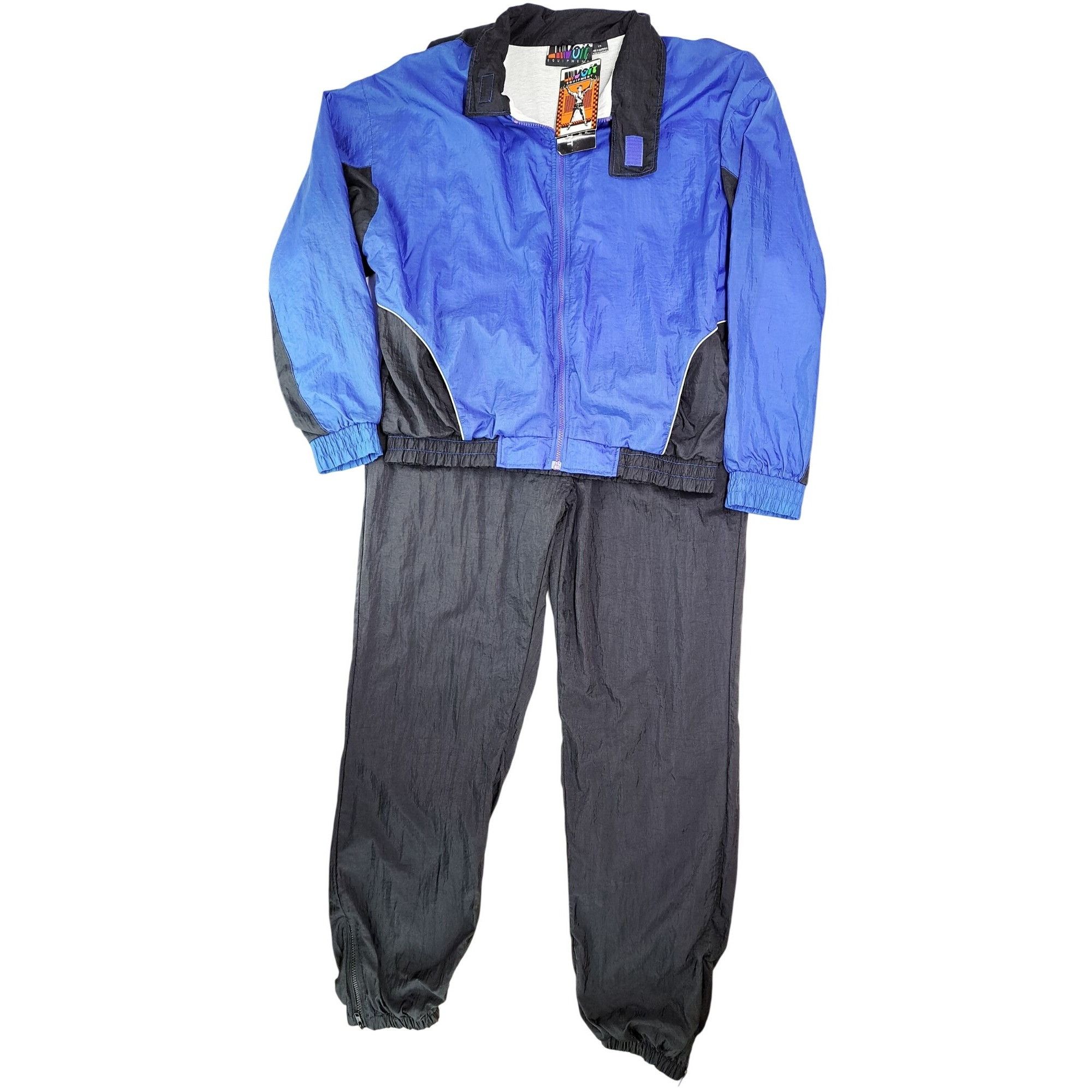 Vintage Vintage Voit Equipment Men Tracksuit Jacket Pants Size Large Size US L / EU 52-54 / 3 - 1 Thumbnail