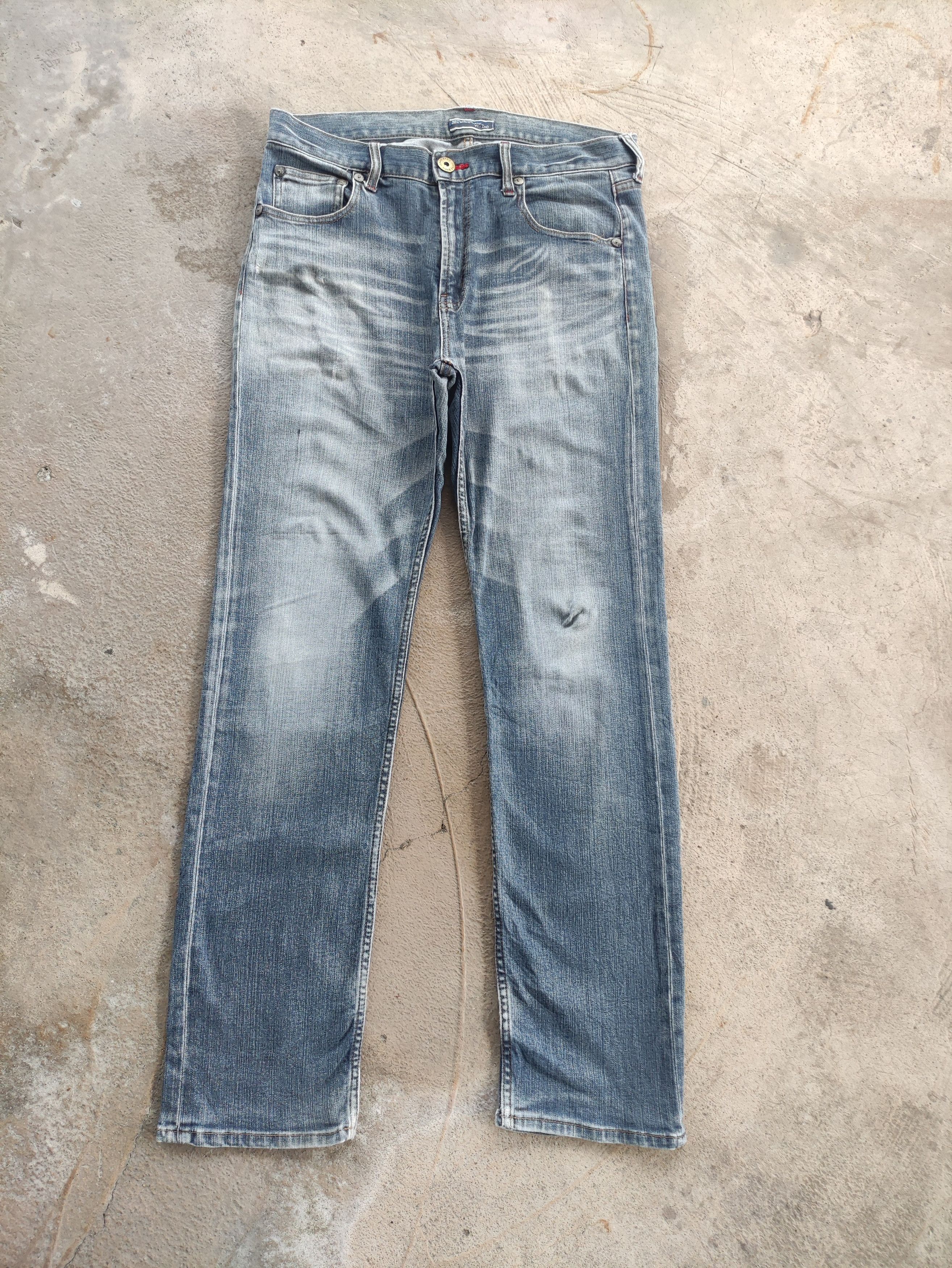 Japanese Brand Vintage Japanese Jean Distressed Faded Denim Pants Size US 34 / EU 50 - 1 Thumbnail