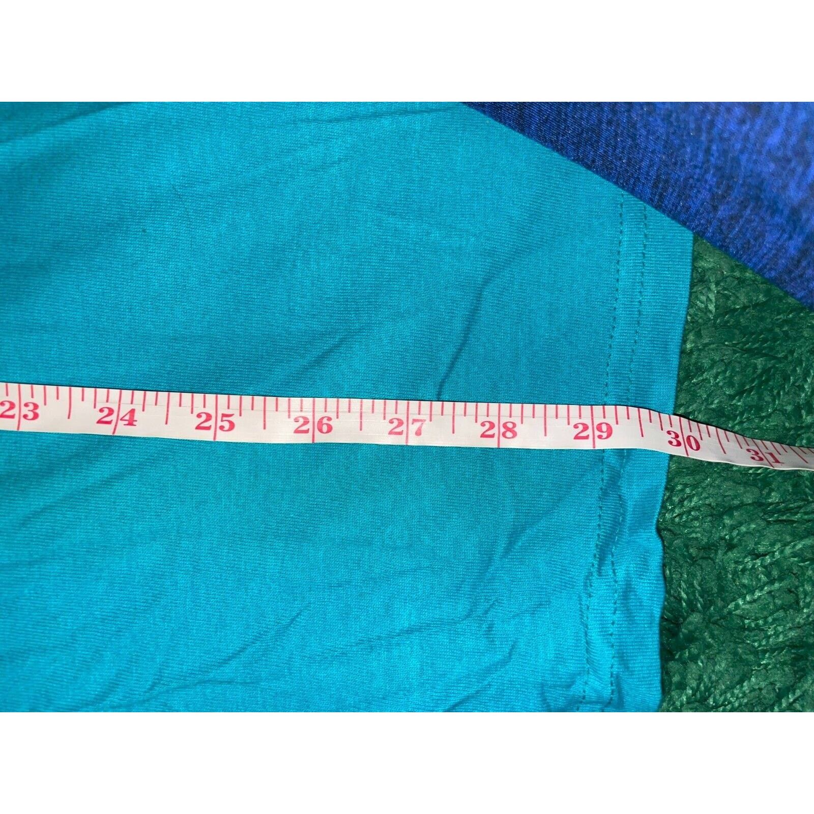 Jerzees Vintage Wisconsin Flower Shirt Teal Tee VTG 90s 1998 Large Size US XL / EU 56 / 4 - 11 Thumbnail