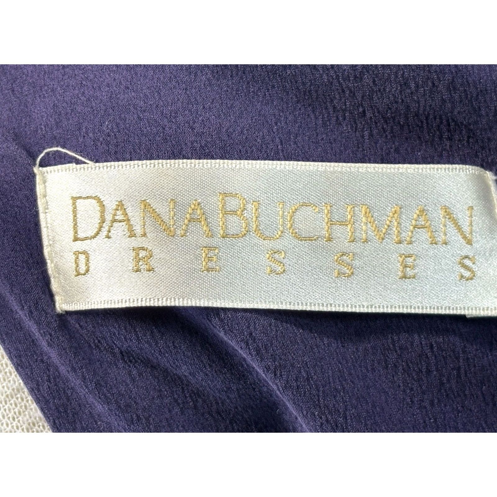 Vintage VINTAGE Dana Buchman Velvet Maxi Dress Sz 8 Deep Purple Witchy Fairy Whimsigoth Y2K Dress Womens Velvet Maxi Long Sleeve Asymmetric Purple 8 Womens Size M / US 6-8 / IT 42-44 - 6 Thumbnail