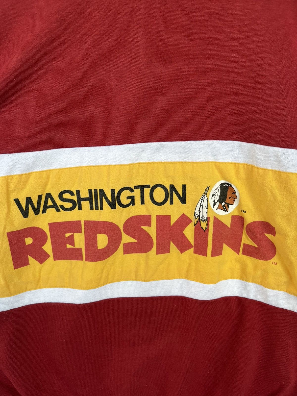 NFL Vintage Washington Redskins Raglan Sweatshirt Size US M / EU 48-50 / 2 - 3 Thumbnail