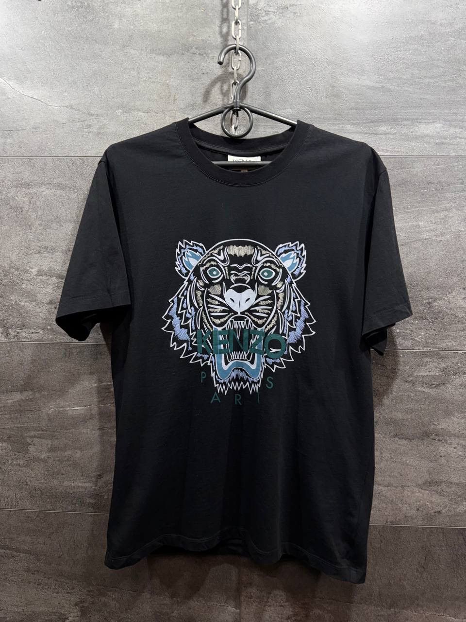 Kenzo Kenzo Tiger Printed Cotton Crewneck T-Shirt Size M Size US M / EU 48-50 / 2 - 1 Thumbnail