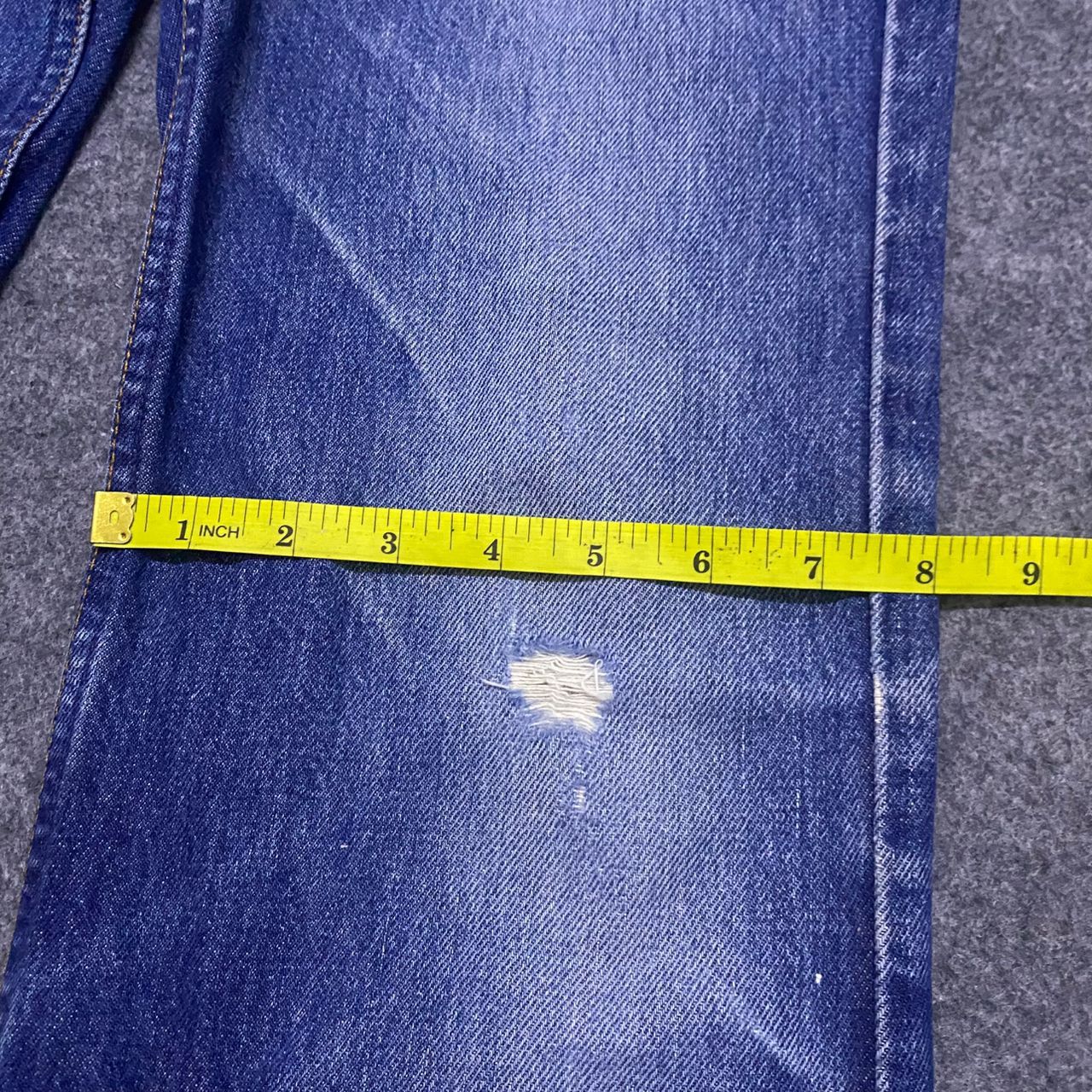 Levi's 💥Flare💥Vintage Levis 501 Distressed denim Size US 30 / EU 46 - 6 Thumbnail