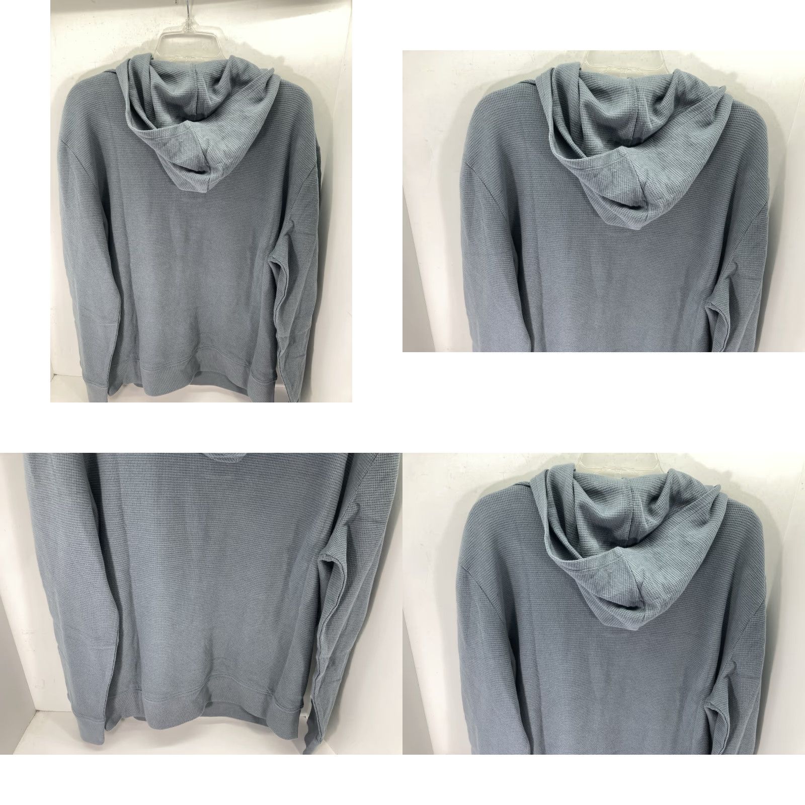 Gap VINTAGE Gap Waffle Henley Hoodie Shirt Men Medium Gray Long Sleeve Pullover Casual NWT Size US M / EU 48-50 / 2 - 8 Thumbnail