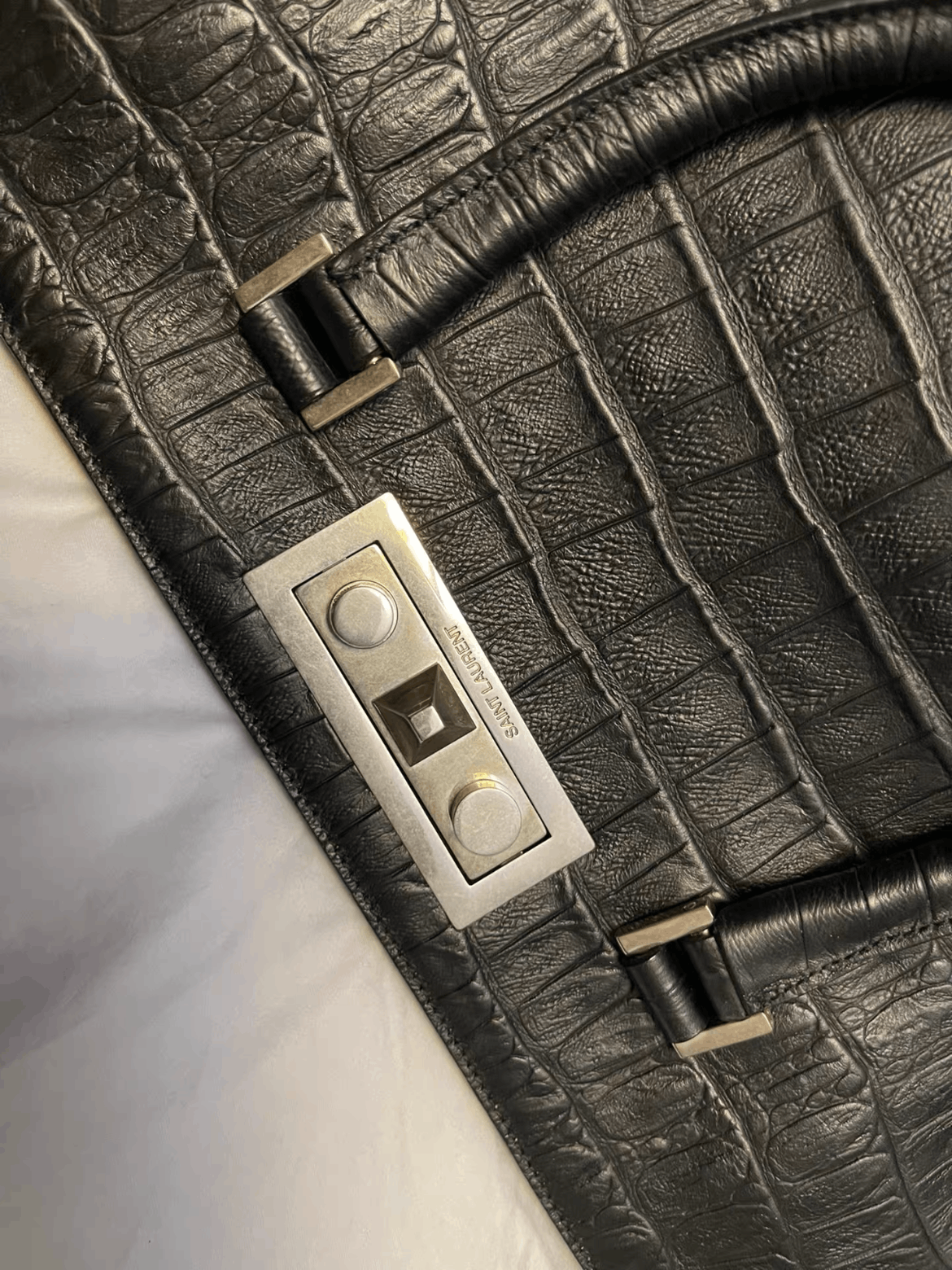 Saint Laurent Paris Saint Laurent Paris Trois Clous Buckle Bag Size ONE SIZE - 6 Thumbnail