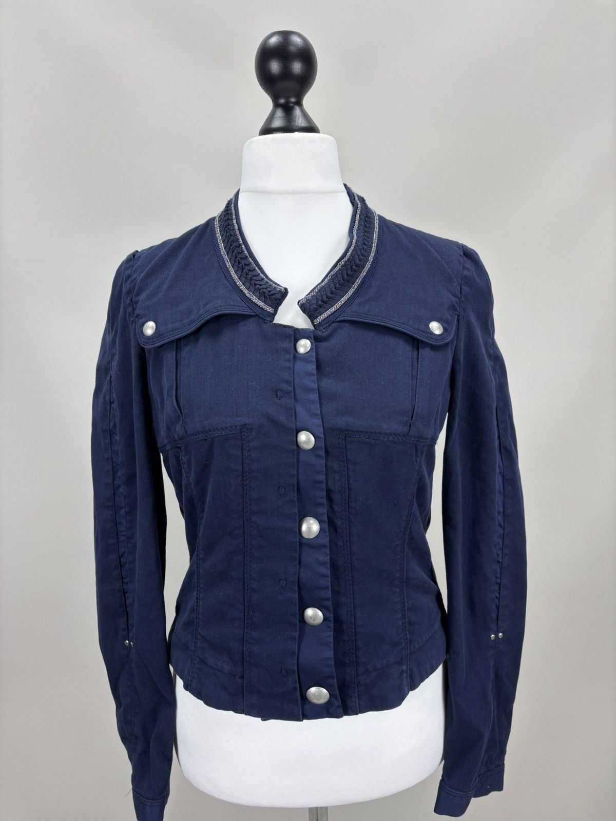 Other Womens jacket High Use Size 46 Color Blue Size L / US 10 / IT 46 - 2 Thumbnail