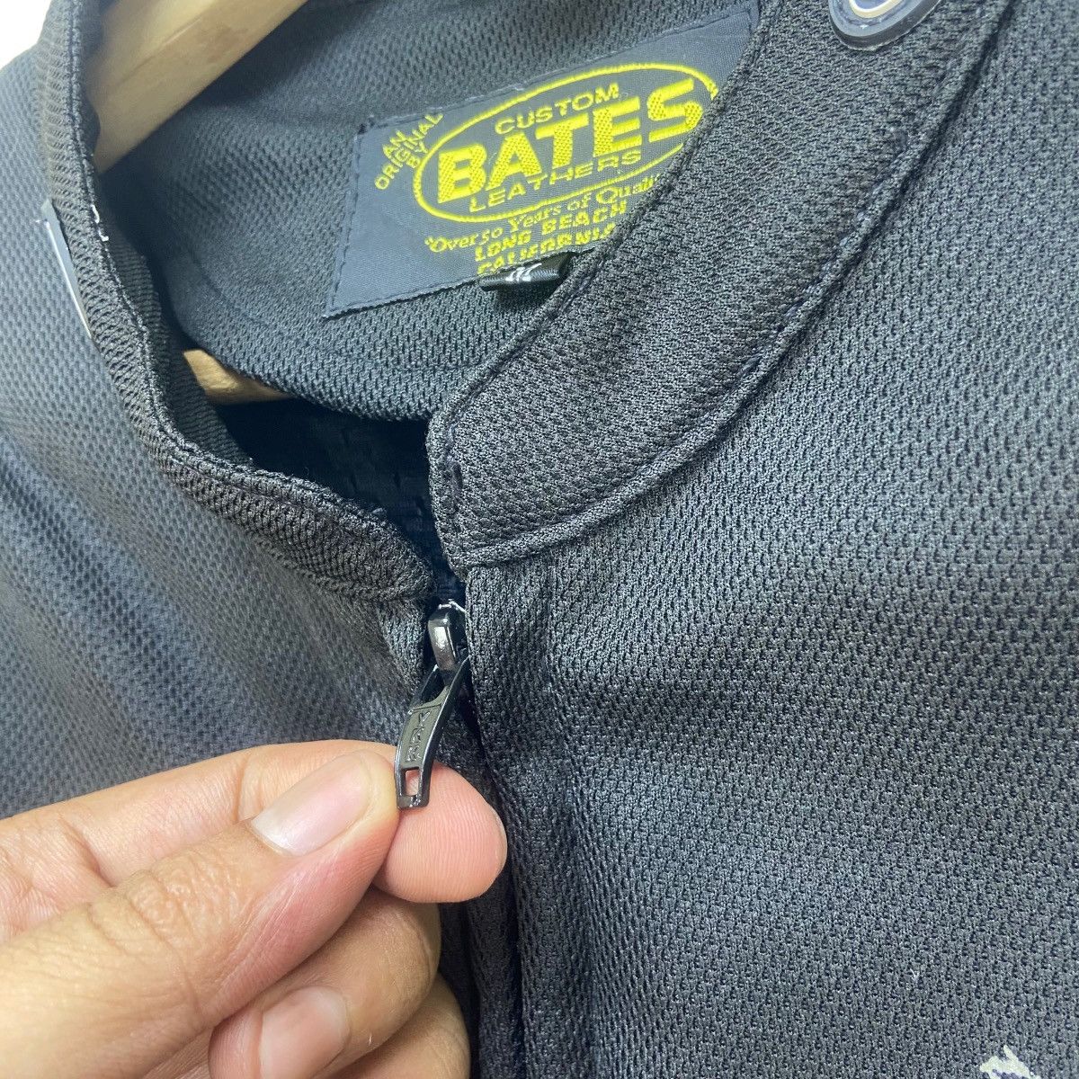 Sports Specialties Bates Leather Long Beach California Padded Biker Jacket Size US S / EU 44-46 / 1 - 19 Thumbnail