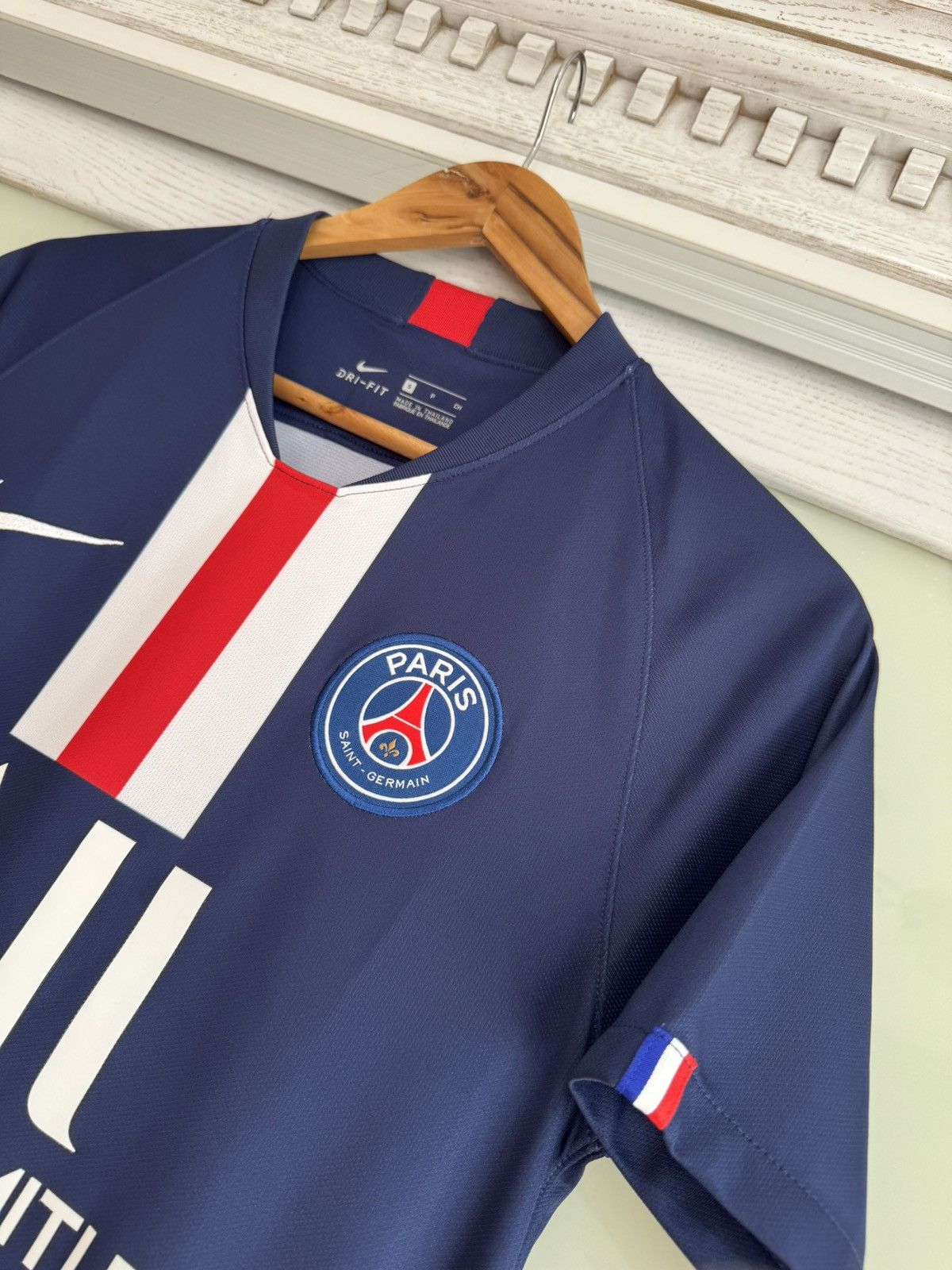 Nike Paris Saint Germain PSG 2019-2020 Home Soccer Jersey Kit Size US S / EU 44-46 / 1 - 8 Thumbnail