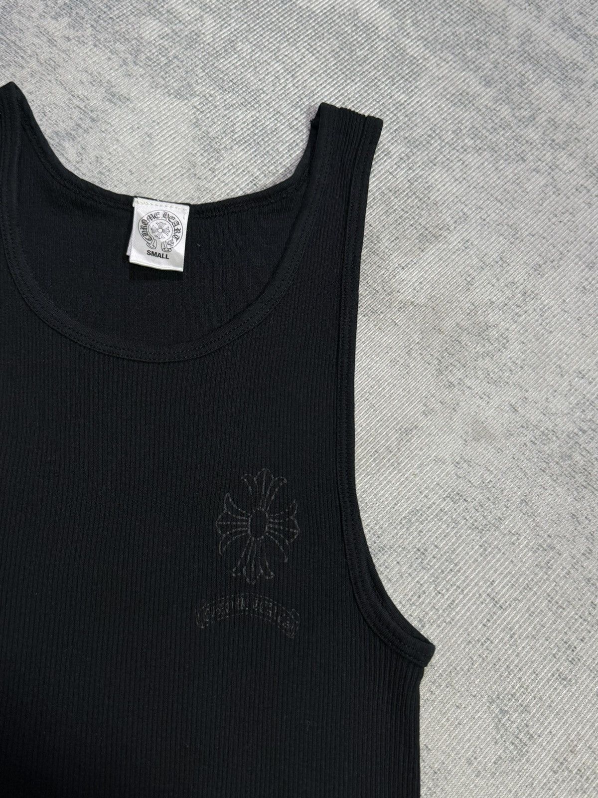 Chrome Hearts Like new! Y2K Tonal Cross Plus Tanktop Size US S / EU 44-46 / 1 - 8 Thumbnail