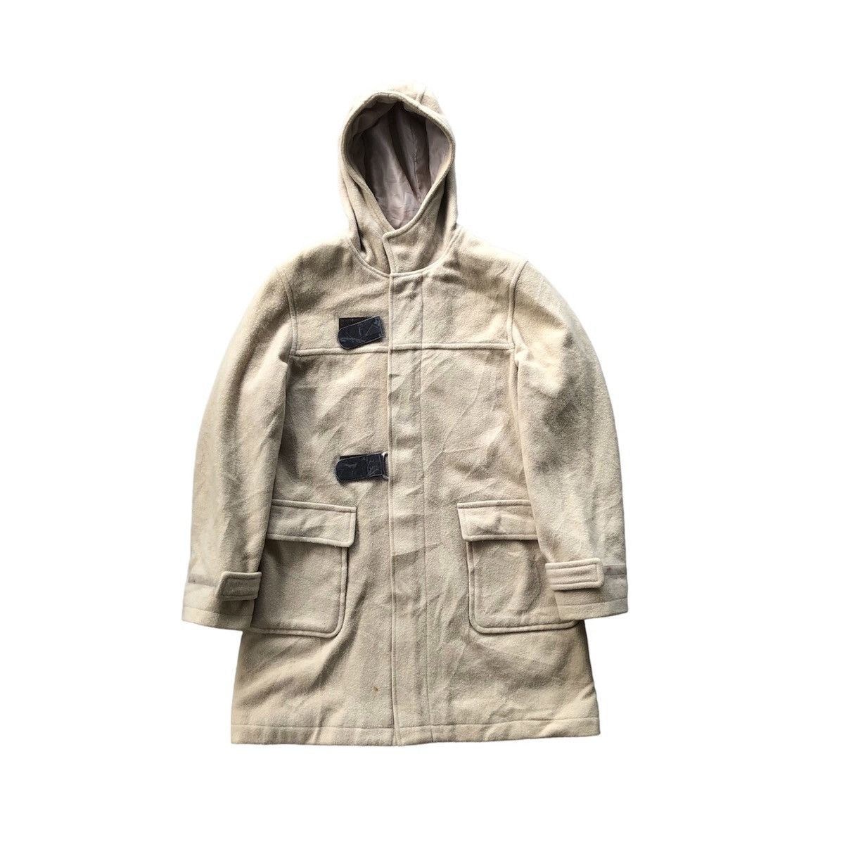 image of Ppfm Long Jacket Trench Coat in Tan, Men's (Size Medium)