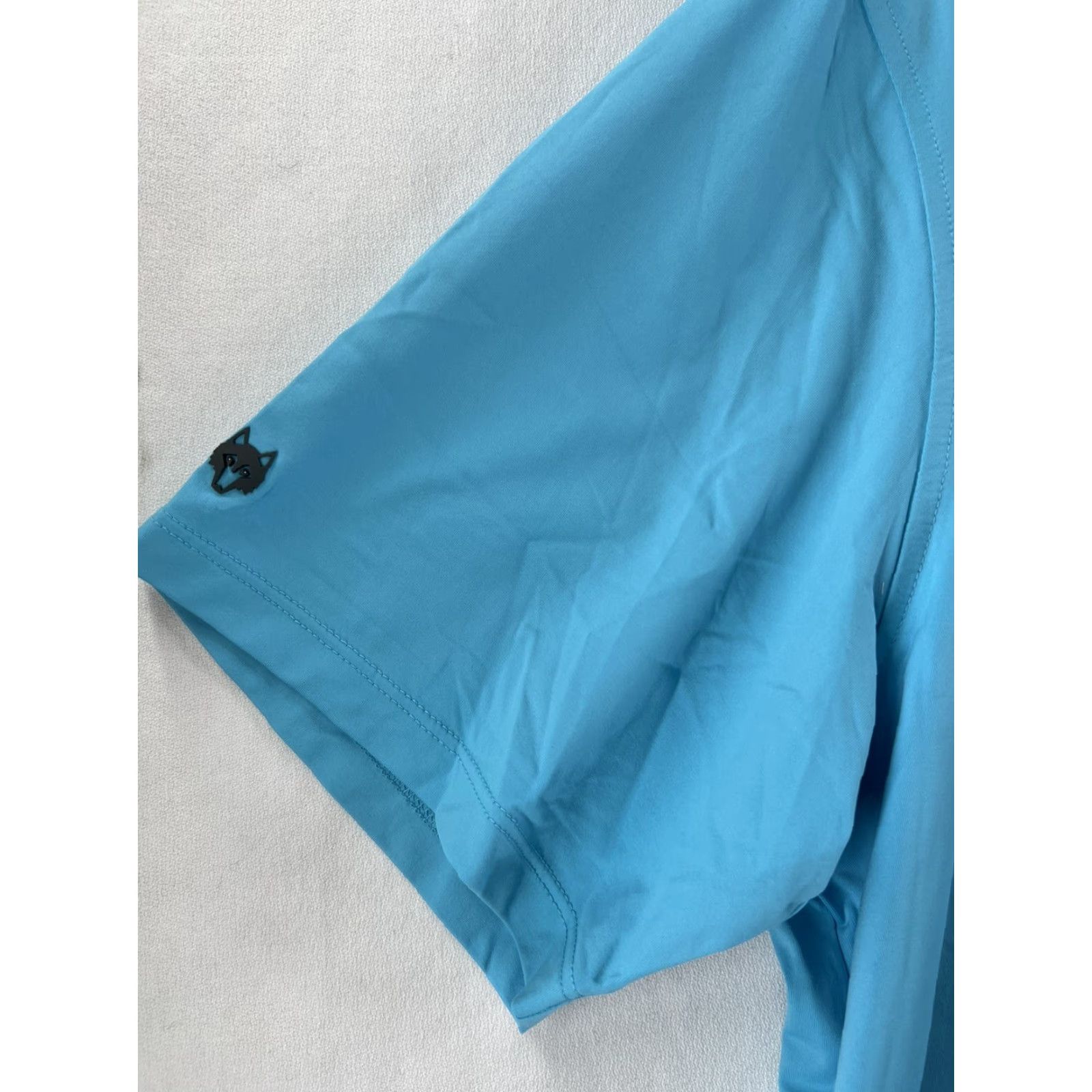 Vintage Greyson Polo Shirt Men's XL Blue Turquoise Short Sleeve Golf Maze Runner Wolf 12026729 Size US XL / EU 56 / 4 - 4 Thumbnail