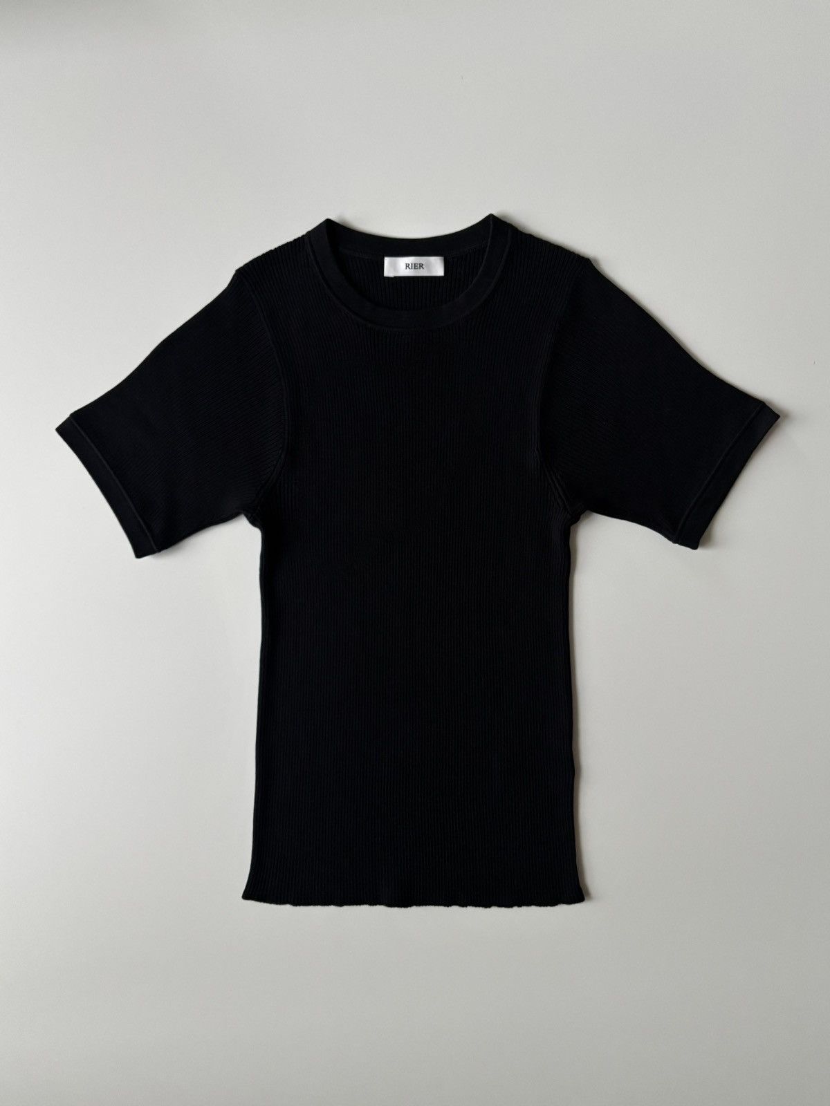 RIER Rier T-shirt silk knitwear black Size US M / EU 48-50 / 2 - 2 Thumbnail