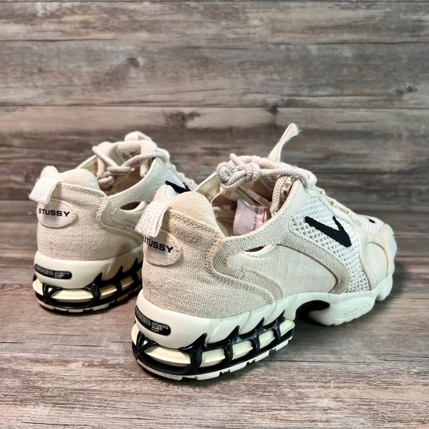 Nike Nike x Stussy Ivory Linen Desert Yellow 98 New 43 Size US 9.5 / EU 42-43 - 3 Thumbnail