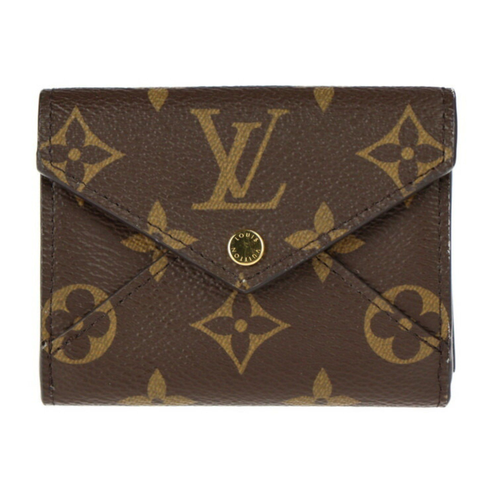 LOUIS VUITTON Tri-fold wallet M81667 Portefeiulle Celeste Double