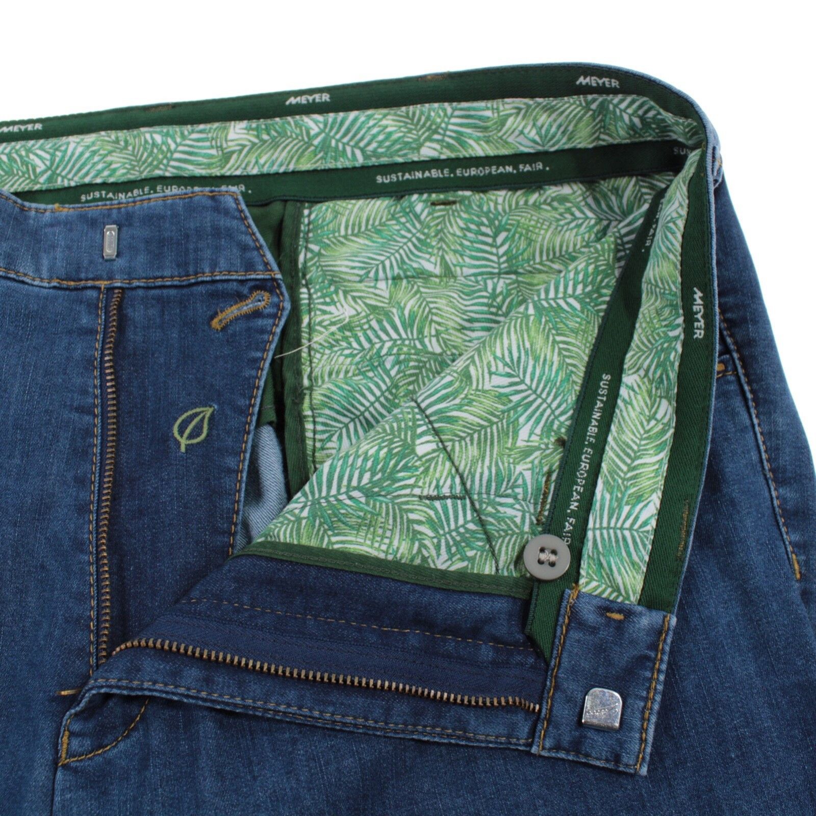 Other Meyer New with tags Chino Size 34 US In Blue Size US 34 / EU 50 - 3 Thumbnail