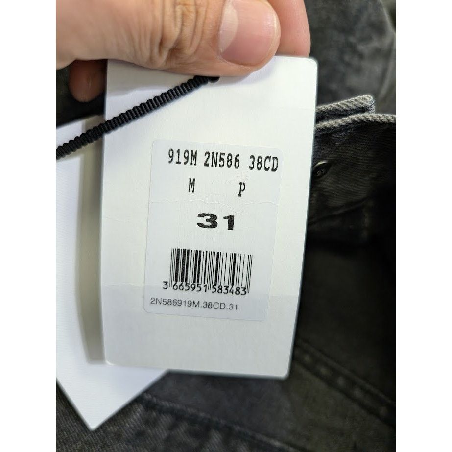 Celine o1rshd1 Denim Jeans in Black Size US 31 - 20 Thumbnail