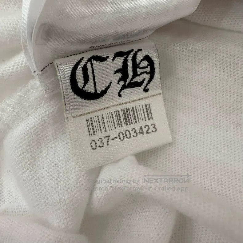 Chrome Hearts CHROME HEARTS Size S White and blue horseshoe short sleeves Size US S / EU 44-46 / 1 - 5 Thumbnail