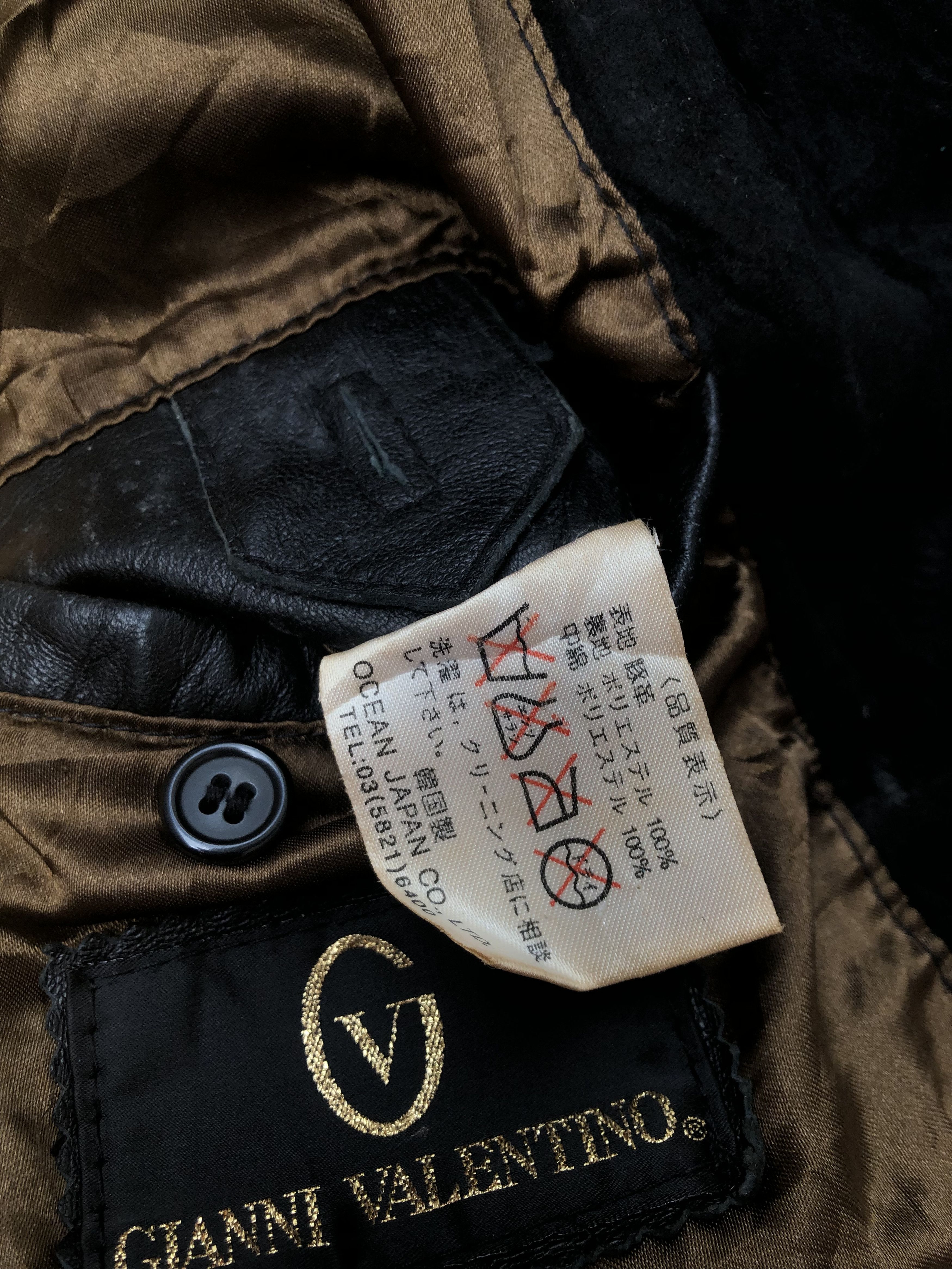 Gianni Valentino × Valentino × Vintage Vintage GIANNI VALENTINO Italy Suede Leather Bomber Jacket Size US L / EU 52-54 / 3 - 6 Thumbnail