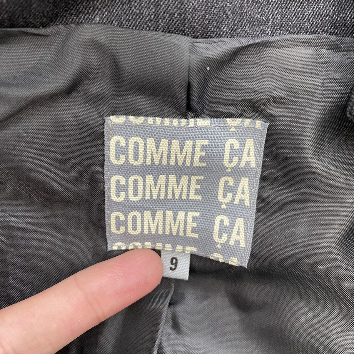 Comme Ca Ism COMME CA ISM Japanese Brand Plain Dark Grey Blazer Coat Size US S / EU 44-46 / 1 - 6 Thumbnail