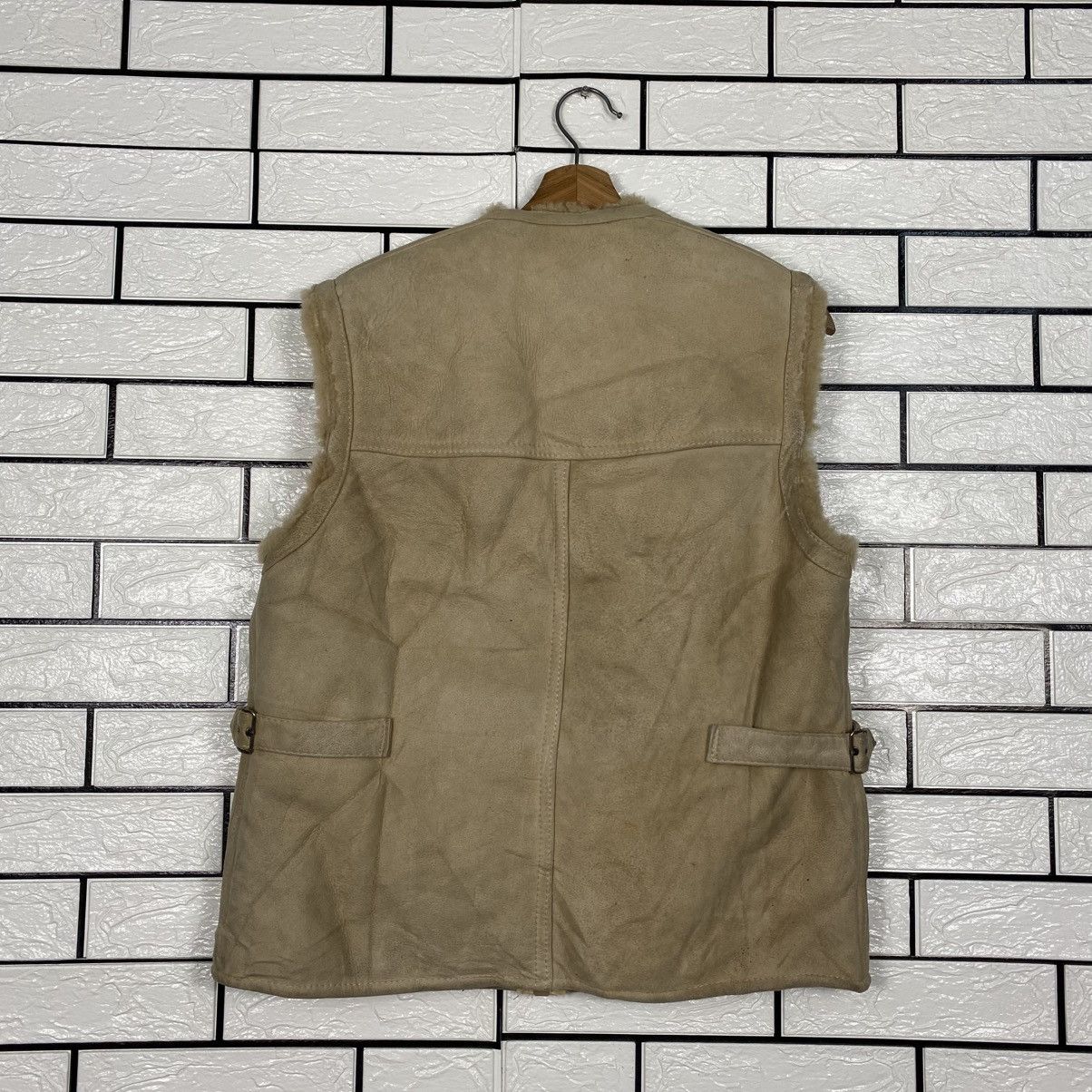 Japanese Brand 📌Vintage Blanket Shearling Leather Jacket Issey Miyake Size US M / EU 48-50 / 2 - 10 Thumbnail