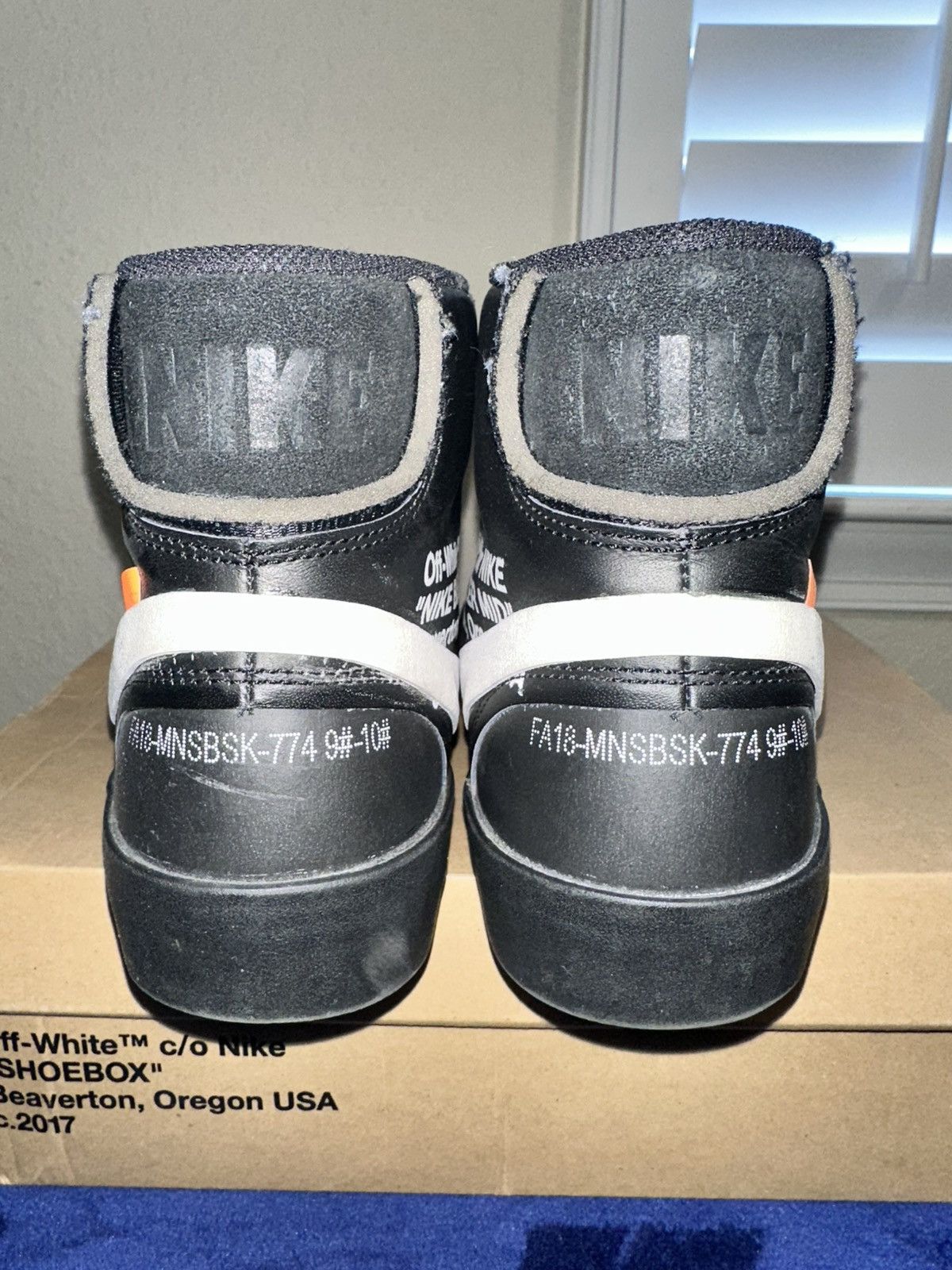 Nike × Off-White × Virgil Abloh OFF-WHITE x NIKE BLAZER “Grim Reaper” Size US 10 / EU 43 - 4 Thumbnail