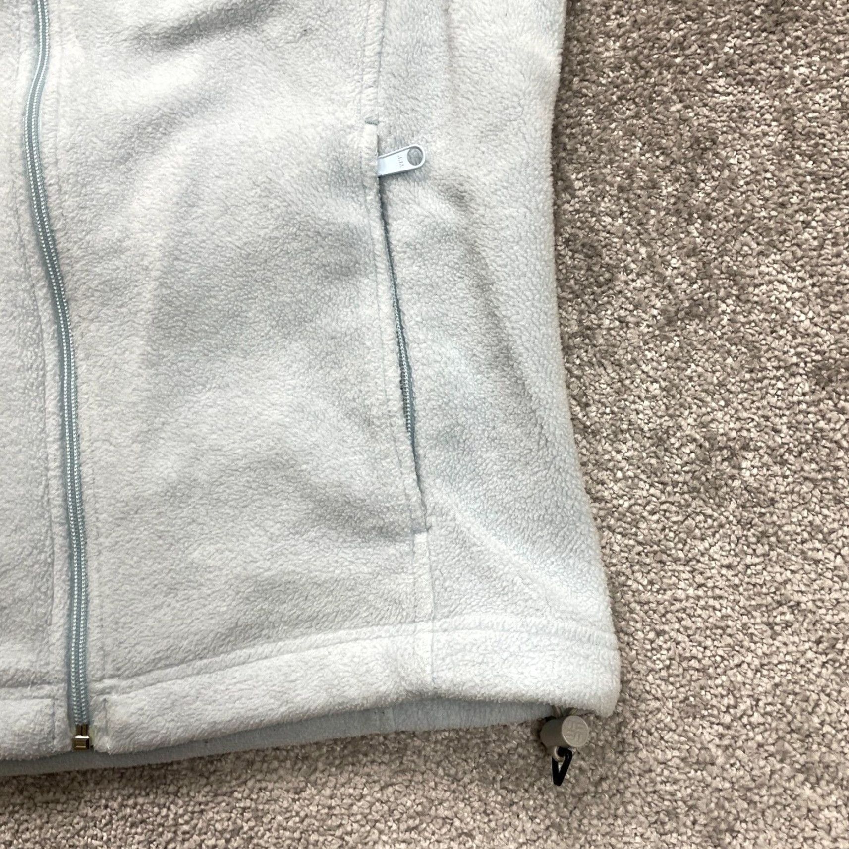 Vintage Columbia Benton Springs Fleece Jacket Womens Medium Blue Full Zip Pockets Size M / US 6-8 / IT 42-44 - 5 Thumbnail