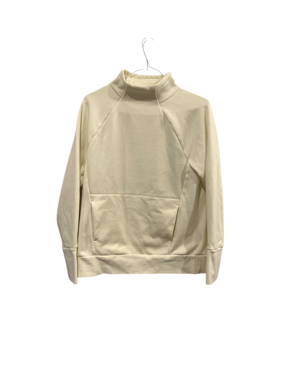 Fabletics Fabletics Women’s Large Sweatshirt Mock Neck White Pullover Size US L / EU 52-54 / 3 - 1 Thumbnail
