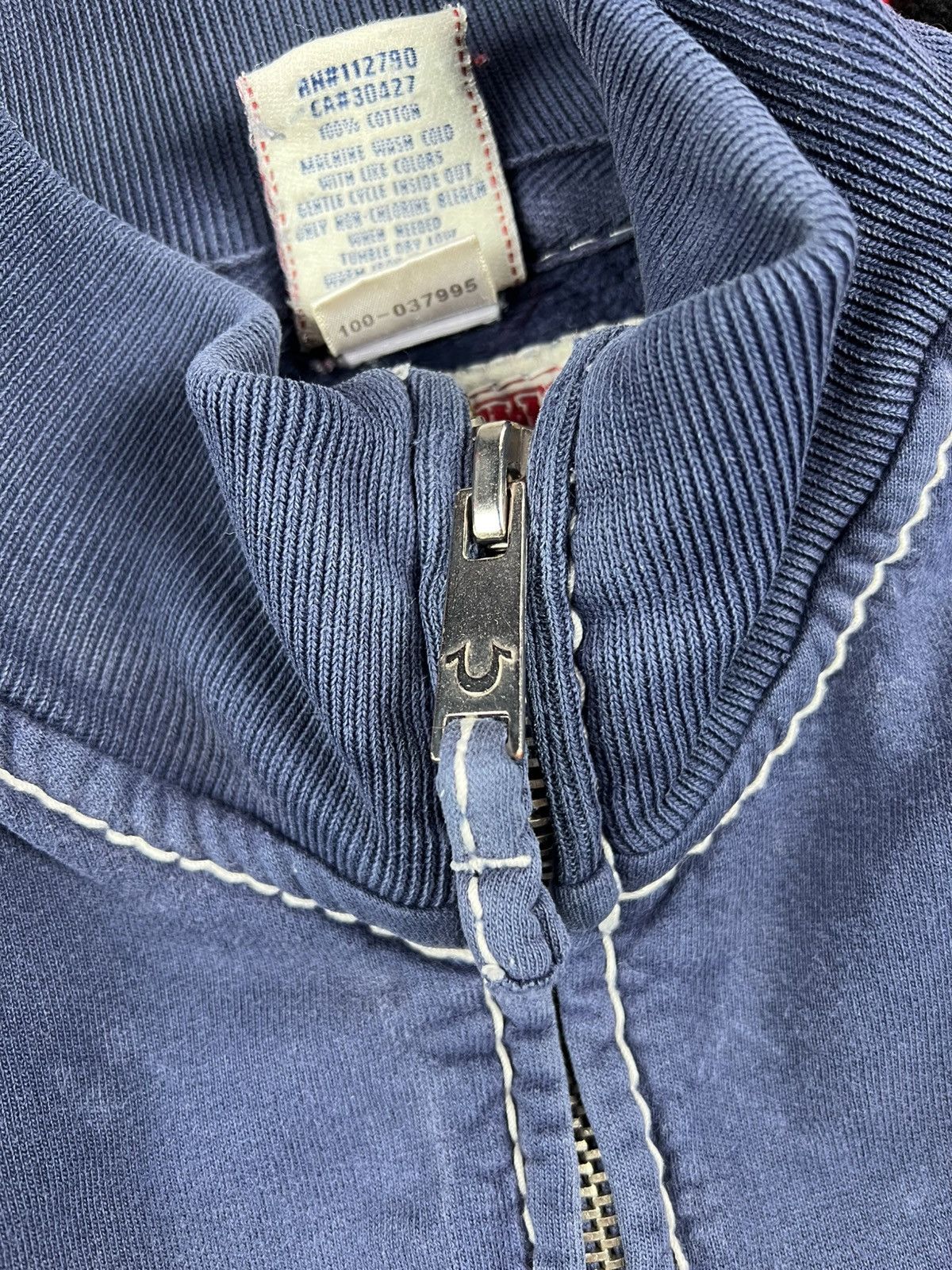 True Religion Y2K True Religion Full Zip #56 Bi Logo Rap Zip Sweatshirt Size US M / EU 48-50 / 2 - 5 Thumbnail