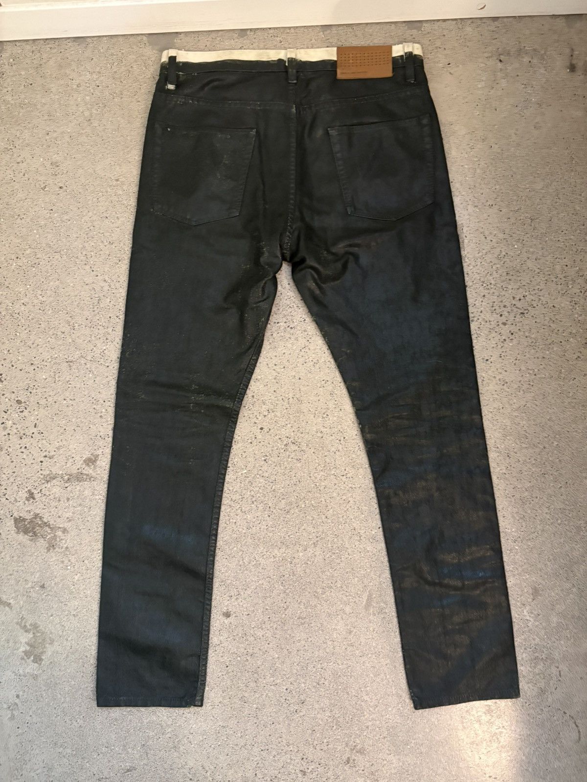 Dries Van Noten Dries Van Noten Painted Denim Size US 29 - 2 Thumbnail