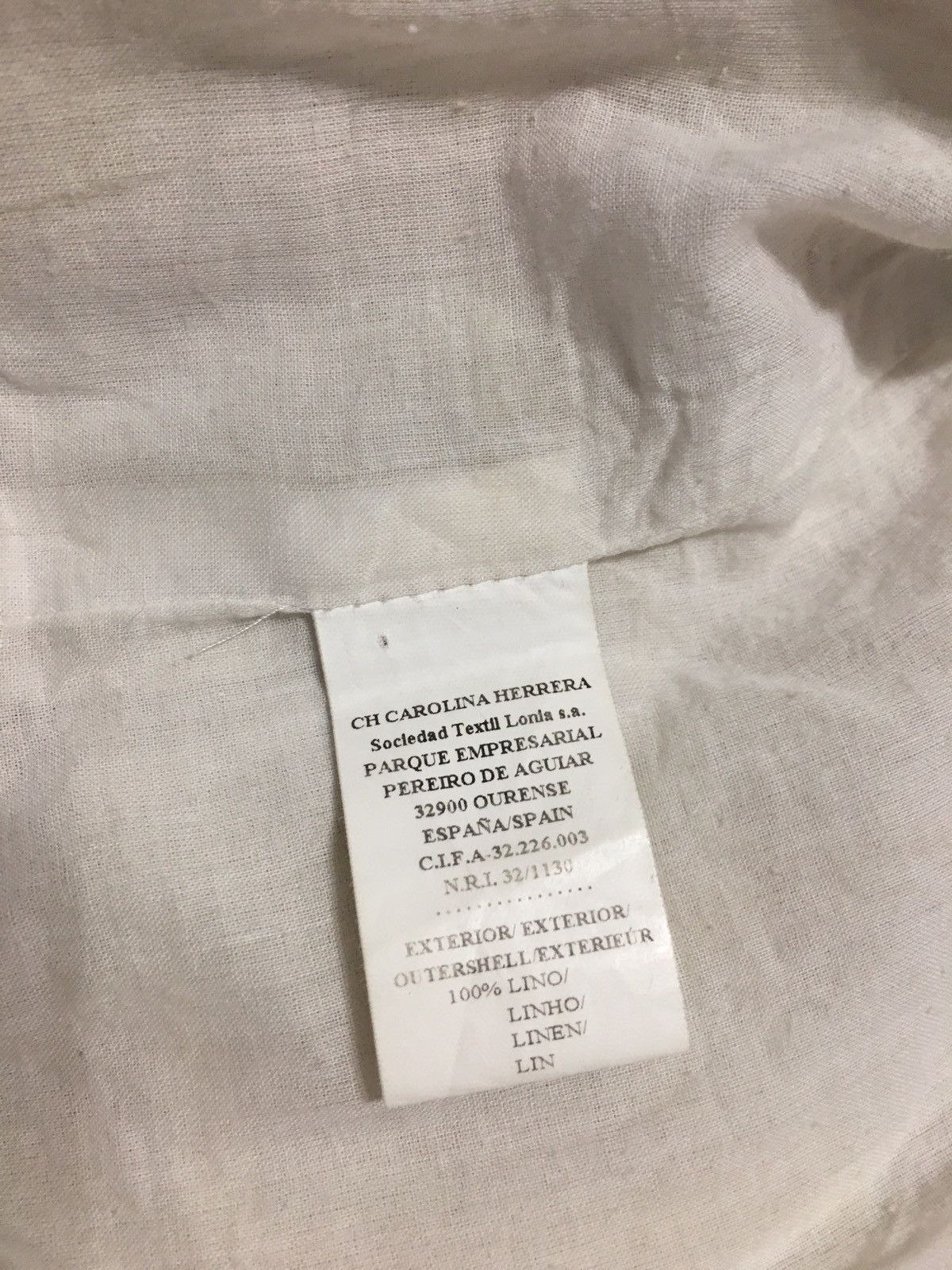 Carolina Herrera Carolina Herrera Beige Linen Vintage Light Jacket Size 8 Size S / US 4 / IT 40 - 13 Thumbnail