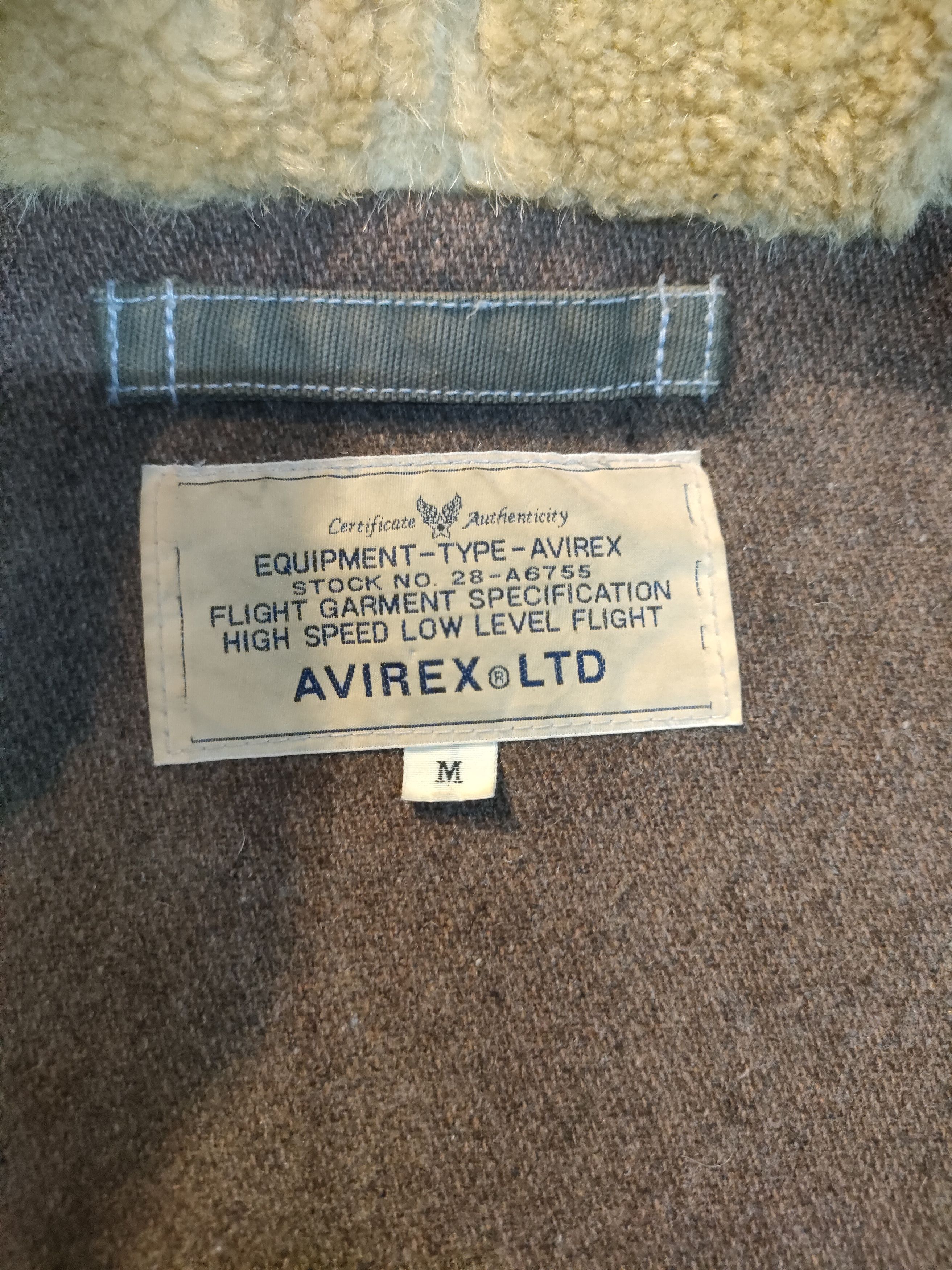 Avirex Avirex B-10 Sherpa Collar Jacket Size US M / EU 48-50 / 2 - 6 Thumbnail