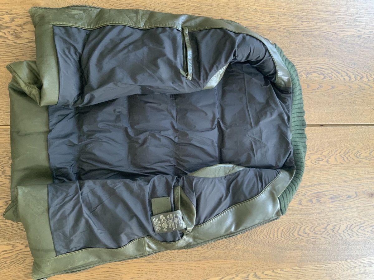 Berluti Haider Ackermann Camo green Calf leather vest Size US M / EU 48-50 / 2 - 12 Thumbnail