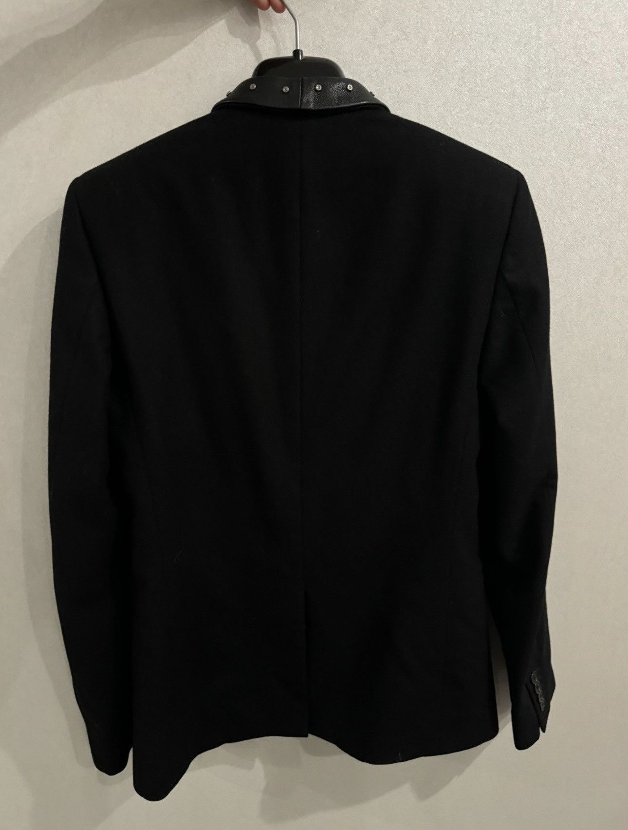 Saint Laurent Paris × Yves Saint Laurent Saint Laurent rivets leather collar suits Size 46S - 3 Thumbnail