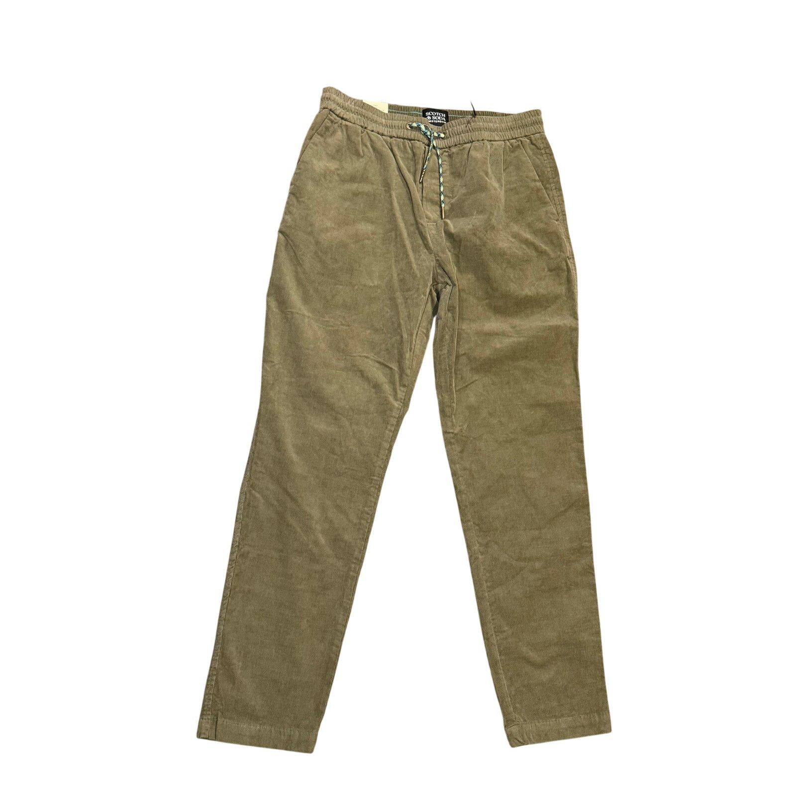 Scotch & Soda Scotch & Soda Corduroy Olive Regular Tapered Fit pant NWT Size US 28 / EU 44 - 1 Thumbnail