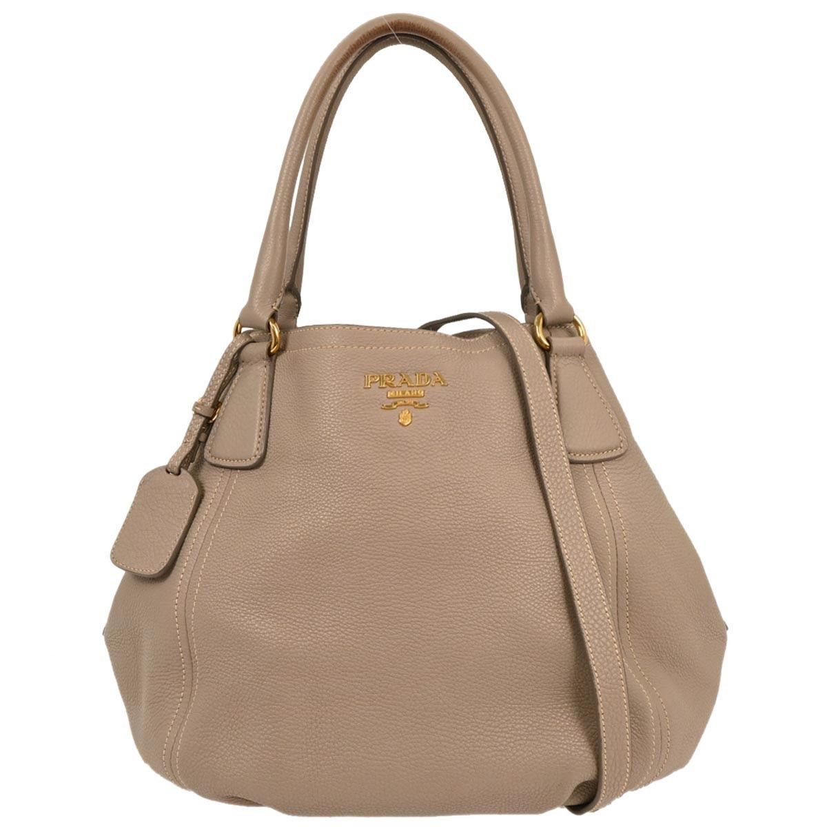 Prada Prada Vintage Handbag Leather Size ONE SIZE - 1 Thumbnail
